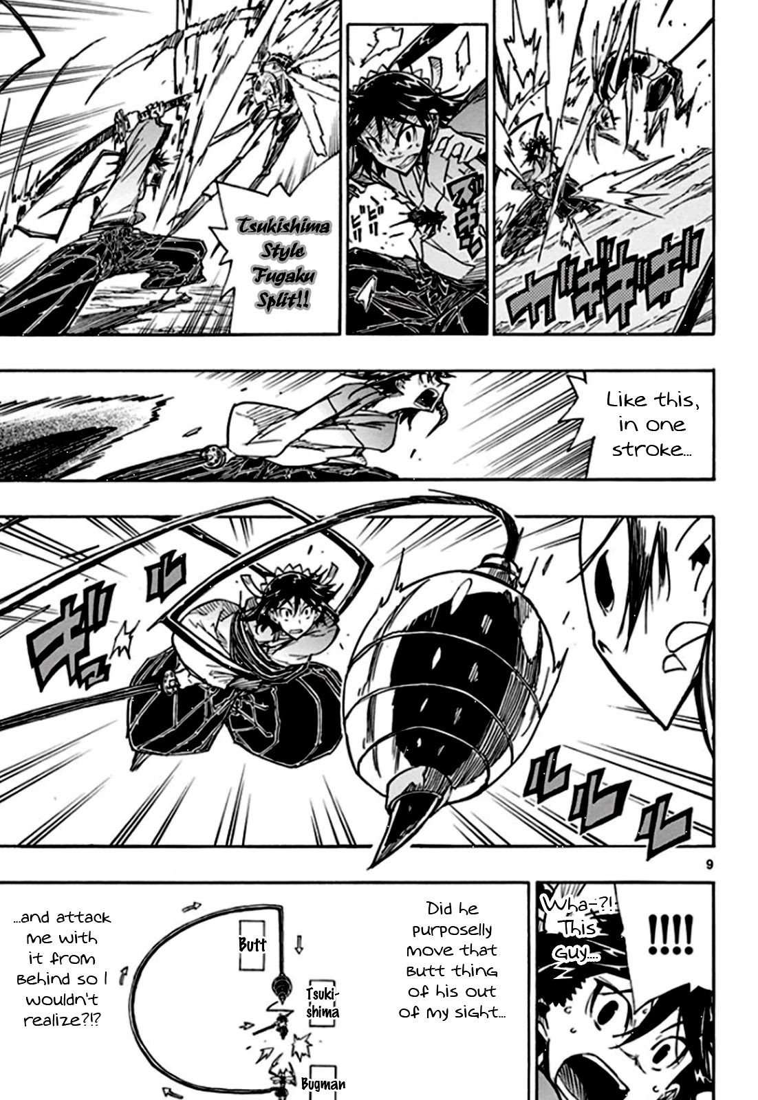 Joujuu Senjin!! Mushibugyo Chapter 128 page 10 - Chapter 128: Bugmanification