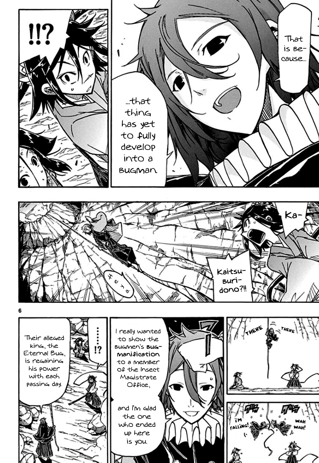 Joujuu Senjin!! Mushibugyo Chapter 128 page 7 - Chapter 128: Bugmanification