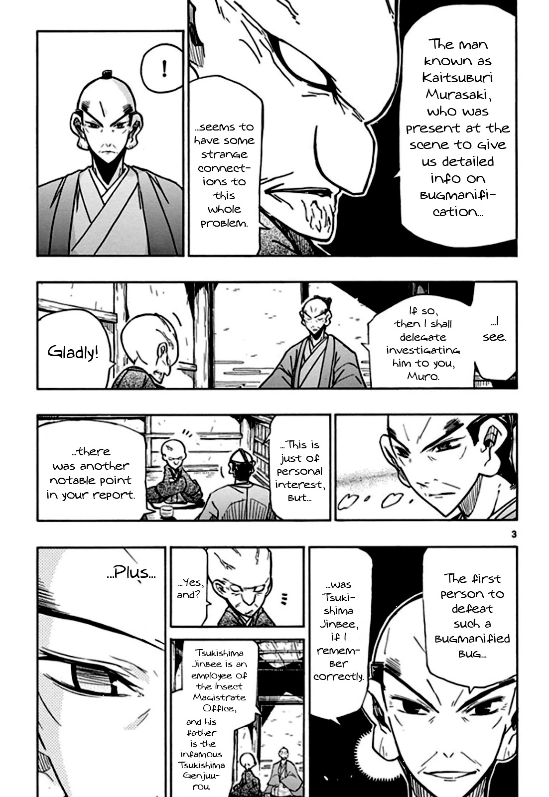 Joujuu Senjin!! Mushibugyo Chapter 129 page 4 - Chapter 129: Pops