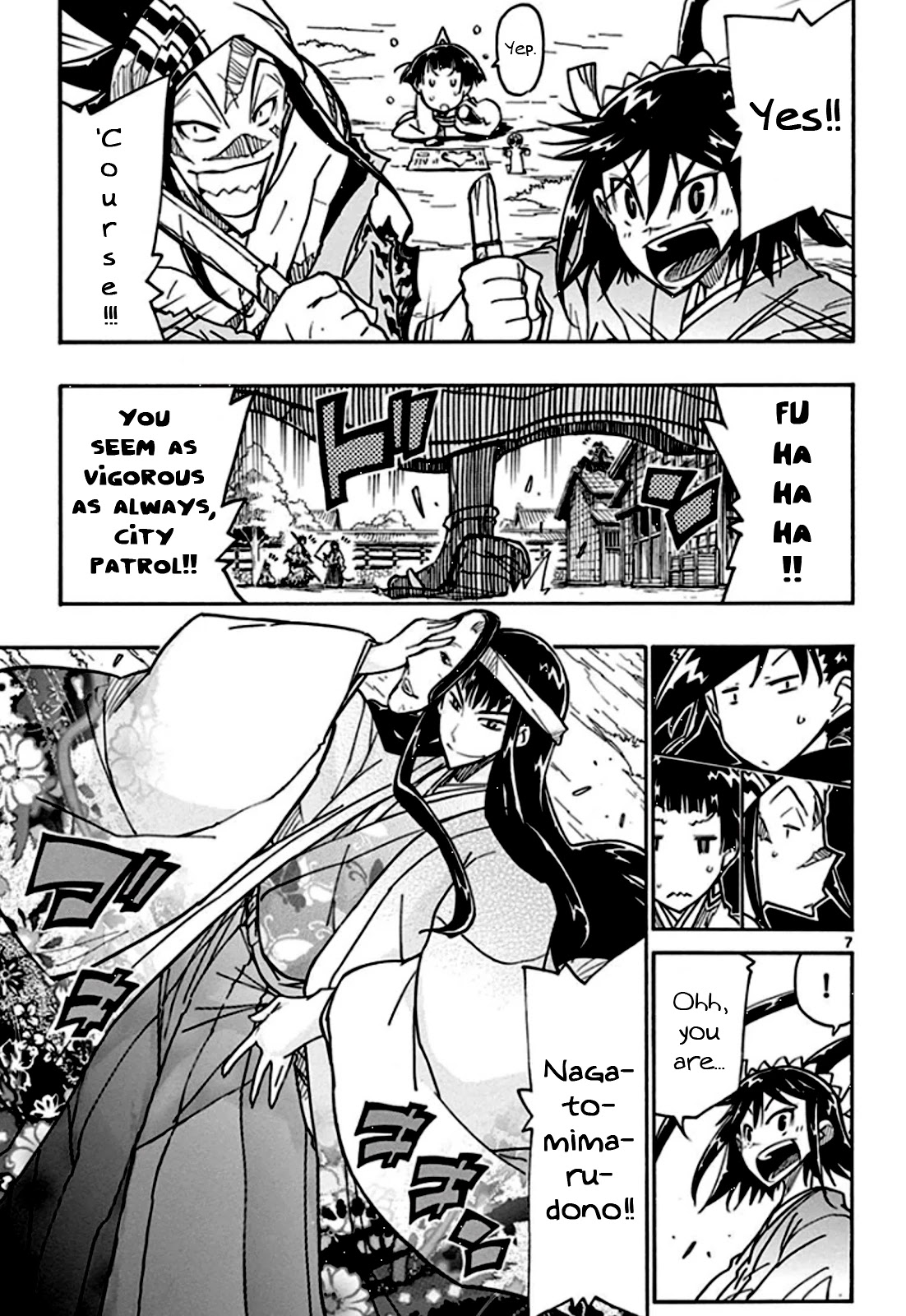 Joujuu Senjin!! Mushibugyo Chapter 129 page 8 - Chapter 129: Pops