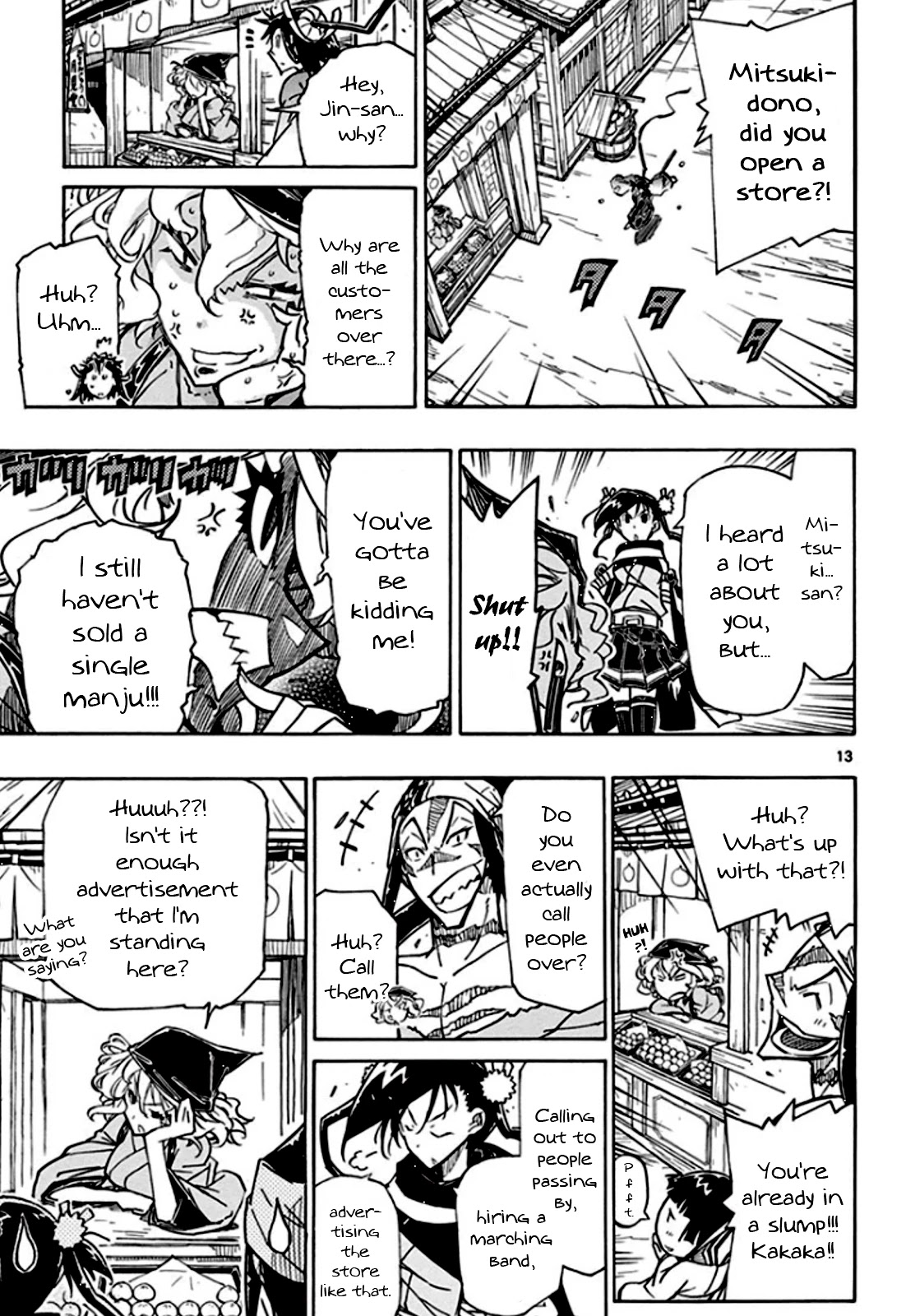 Joujuu Senjin!! Mushibugyo Chapter 130 page 14 - Chapter 130: Store Opening