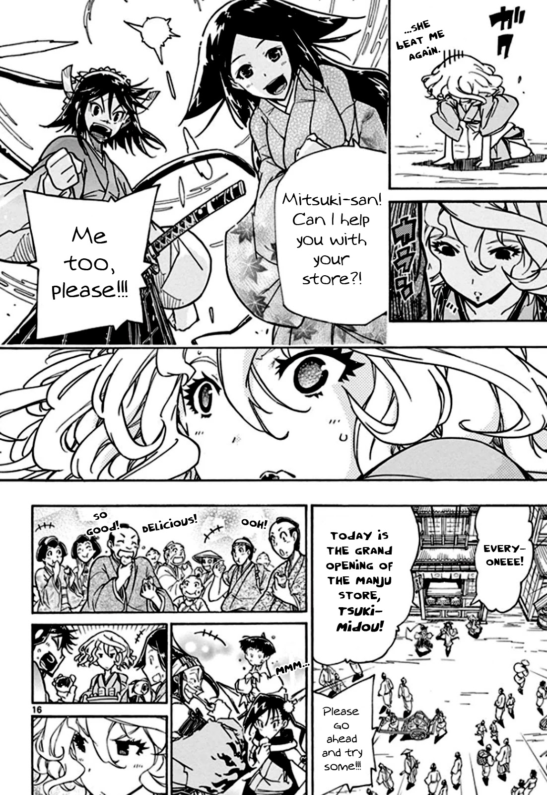 Joujuu Senjin!! Mushibugyo Chapter 130 page 17 - Chapter 130: Store Opening