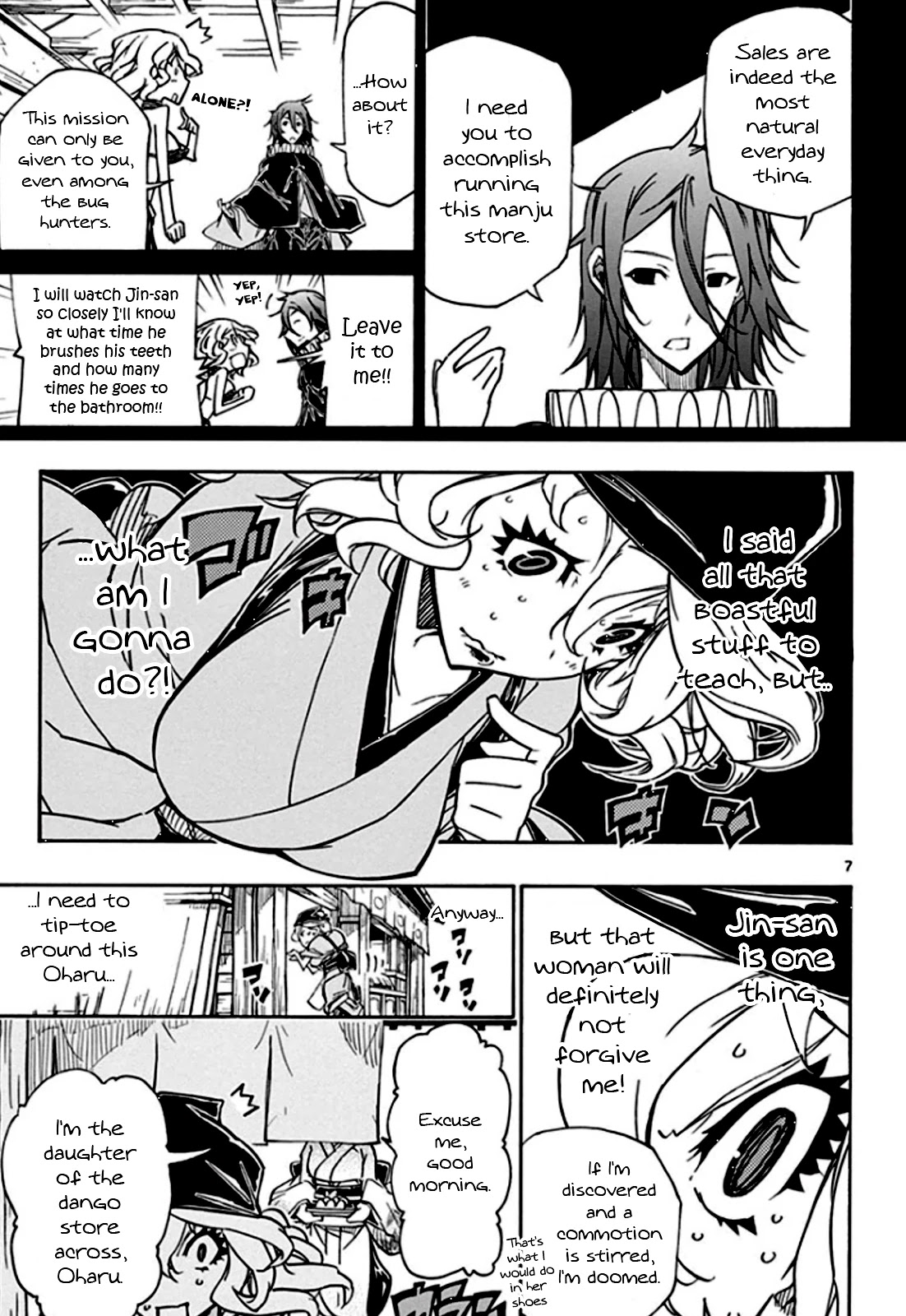 Joujuu Senjin!! Mushibugyo Chapter 130 page 8 - Chapter 130: Store Opening