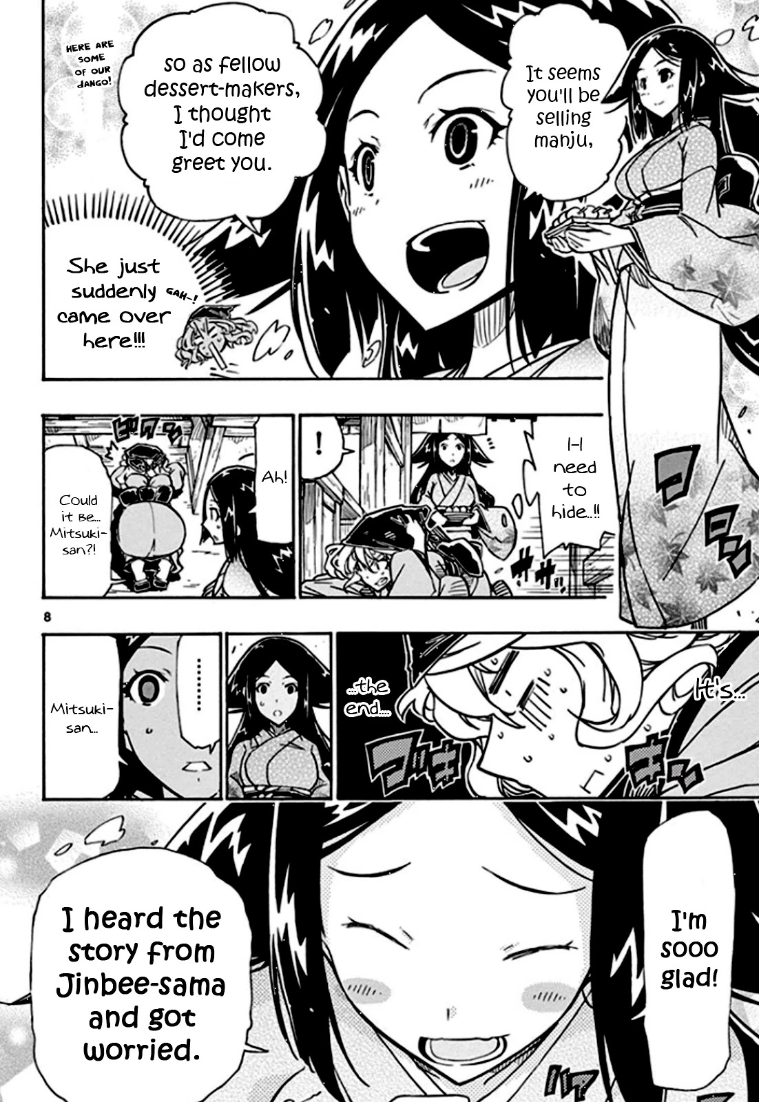 Joujuu Senjin!! Mushibugyo Chapter 130 page 9 - Chapter 130: Store Opening