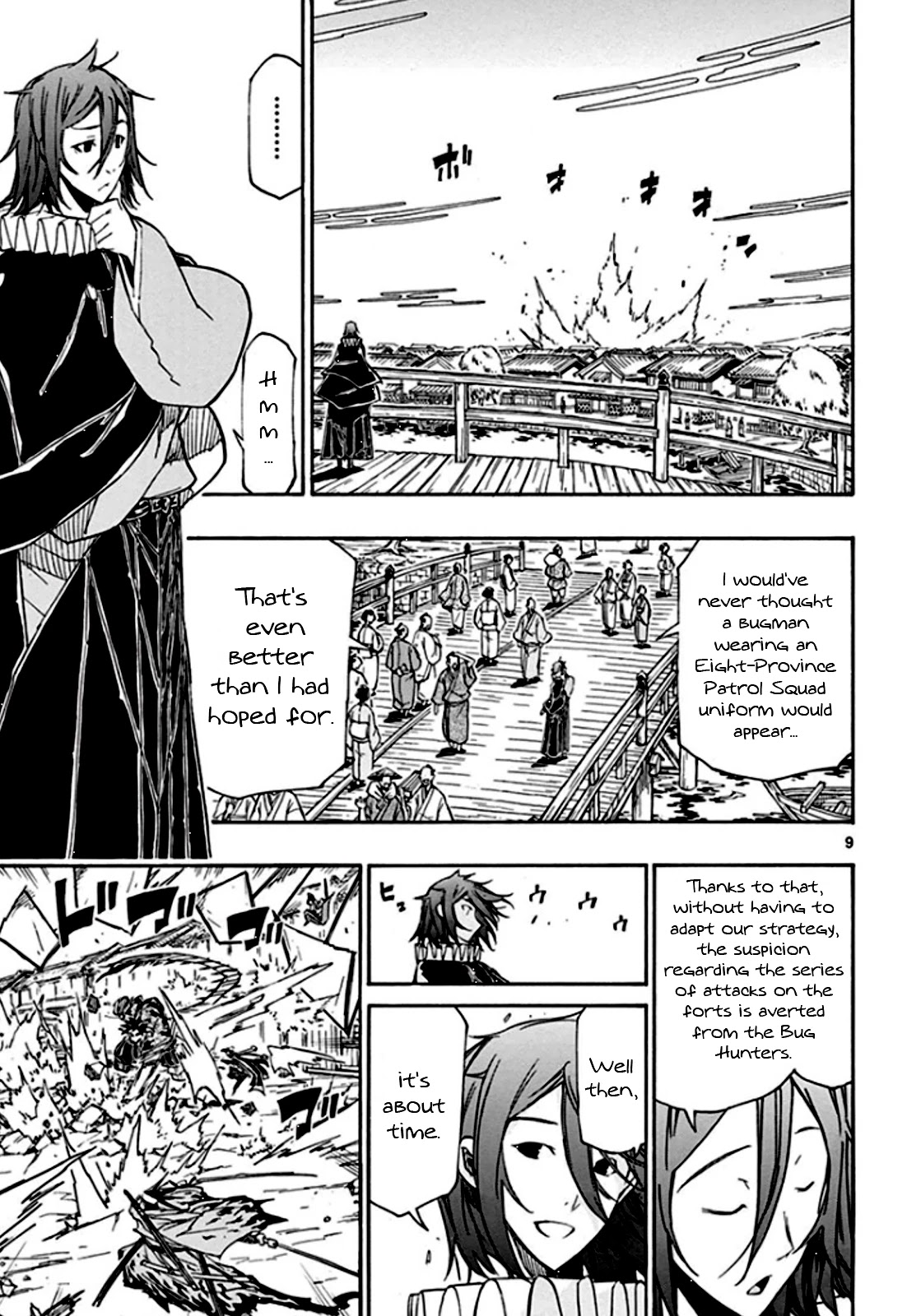 Joujuu Senjin!! Mushibugyo Chapter 132 page 10 - Chapter 132: The Eight Provinces' Crisis
