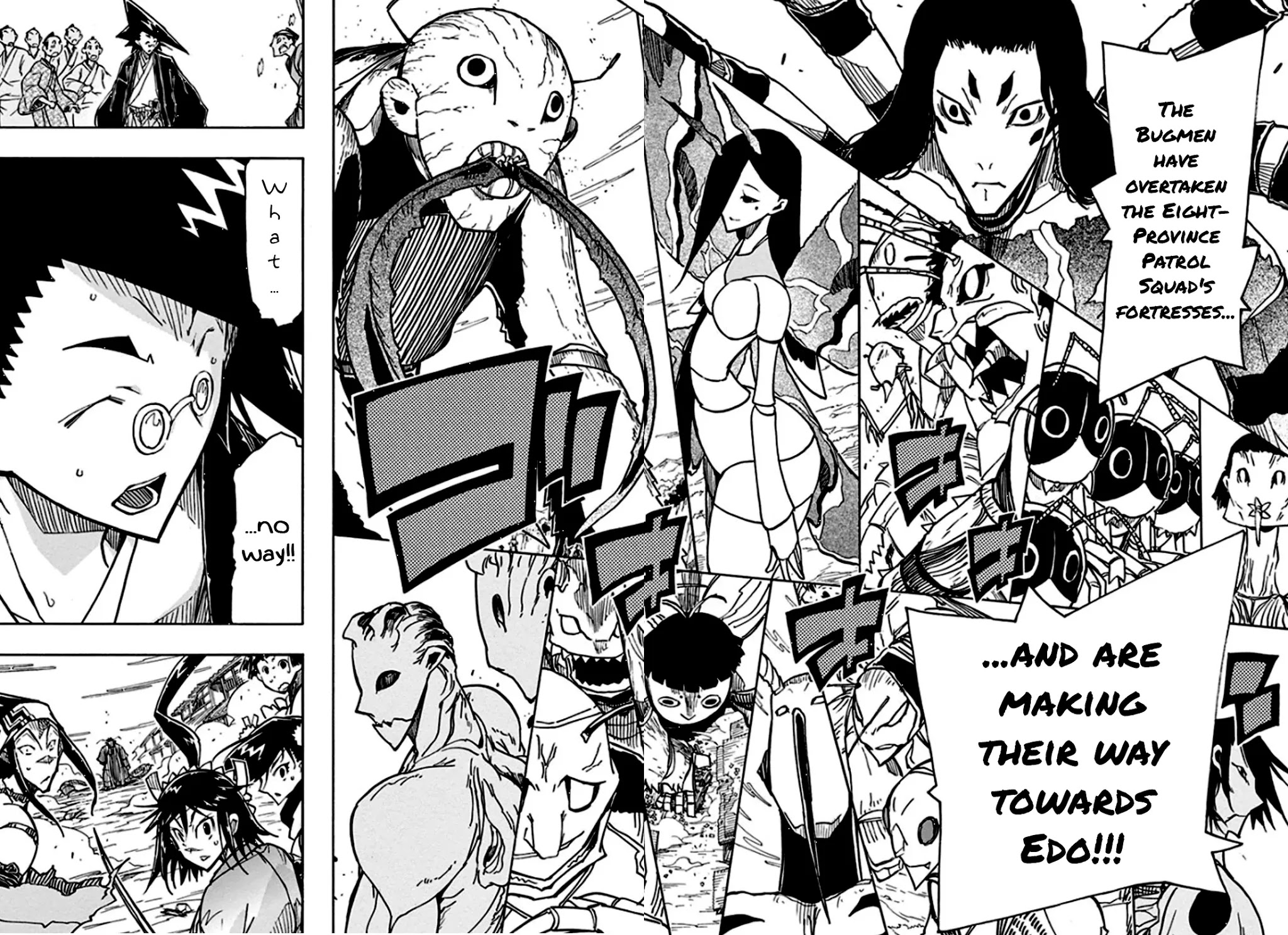 Joujuu Senjin!! Mushibugyo Chapter 132 page 17 - Chapter 132: The Eight Provinces' Crisis