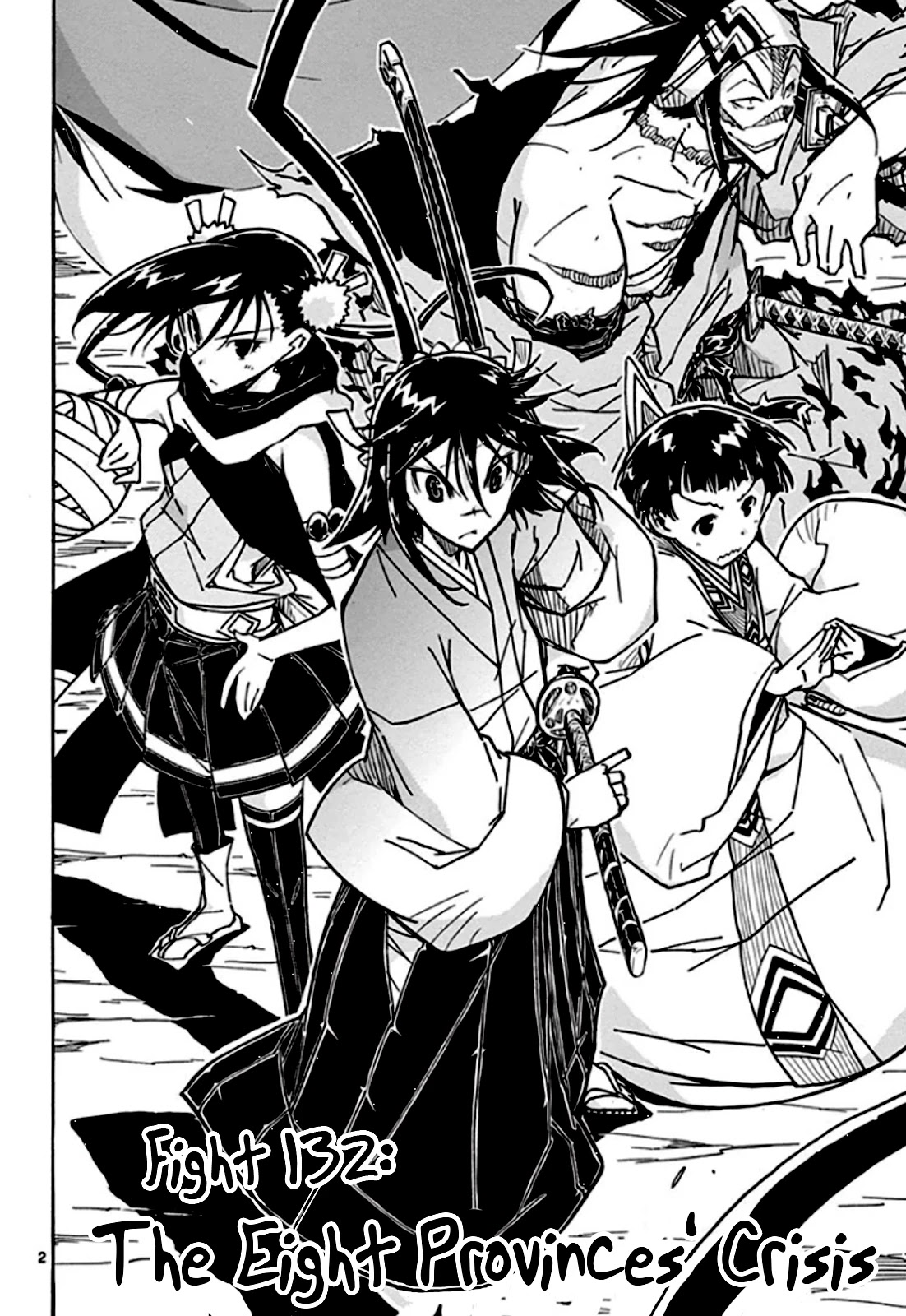 Joujuu Senjin!! Mushibugyo Chapter 132 page 3 - Chapter 132: The Eight Provinces' Crisis