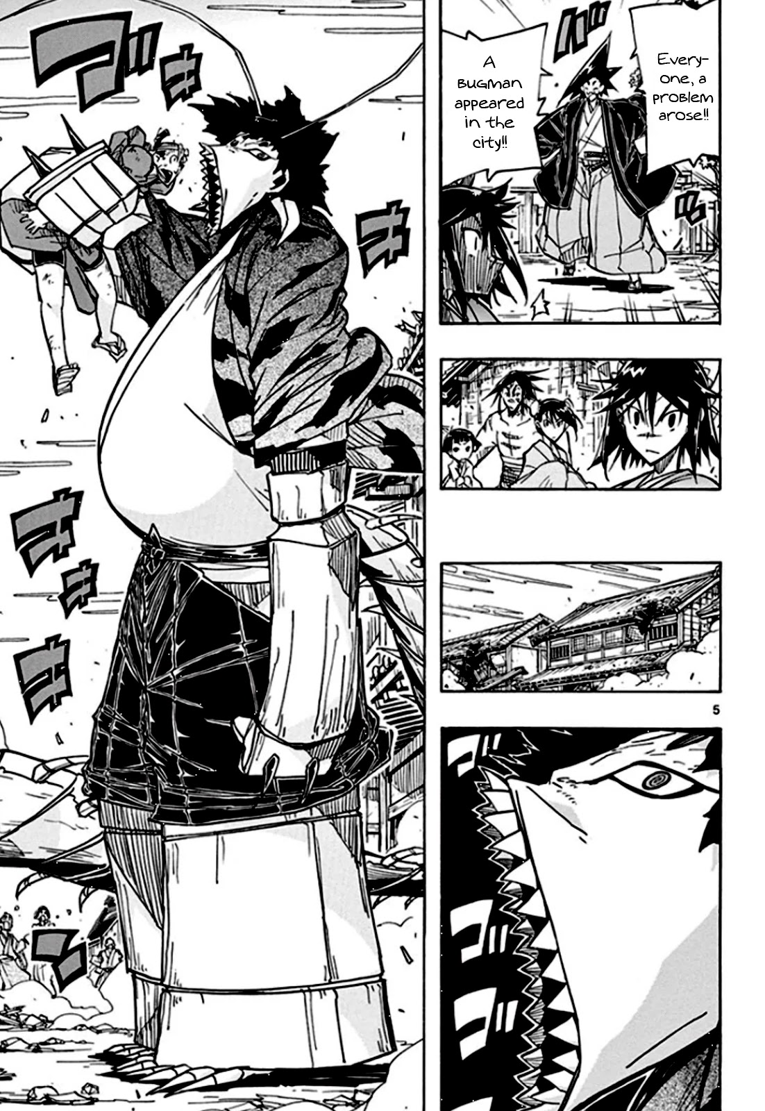 Joujuu Senjin!! Mushibugyo Chapter 132 page 6 - Chapter 132: The Eight Provinces' Crisis