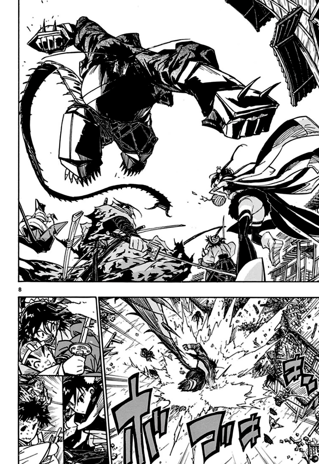 Joujuu Senjin!! Mushibugyo Chapter 132 page 9 - Chapter 132: The Eight Provinces' Crisis