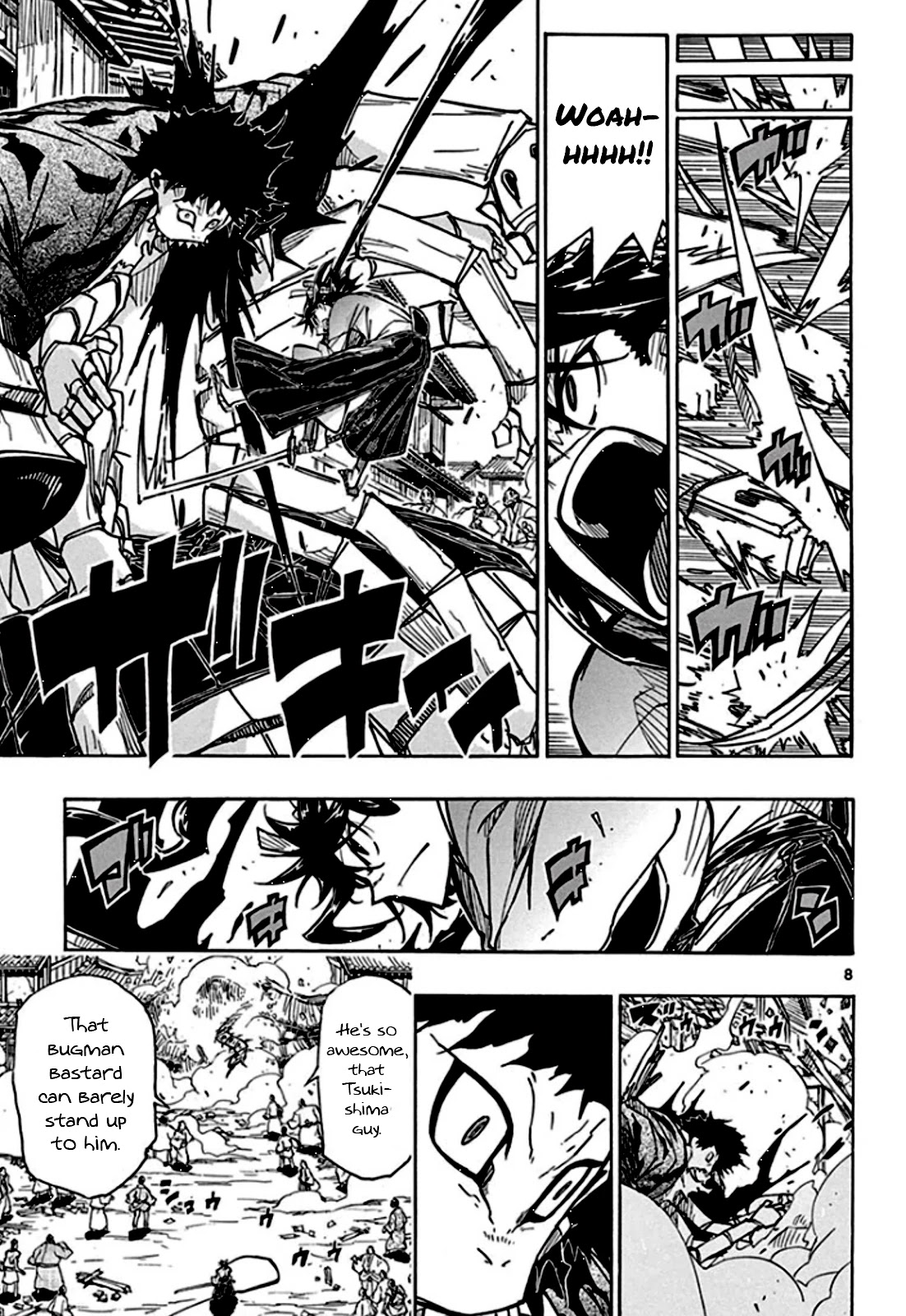 Joujuu Senjin!! Mushibugyo Chapter 133 page 10 - Chapter 133: Kaitsuburi's Move
