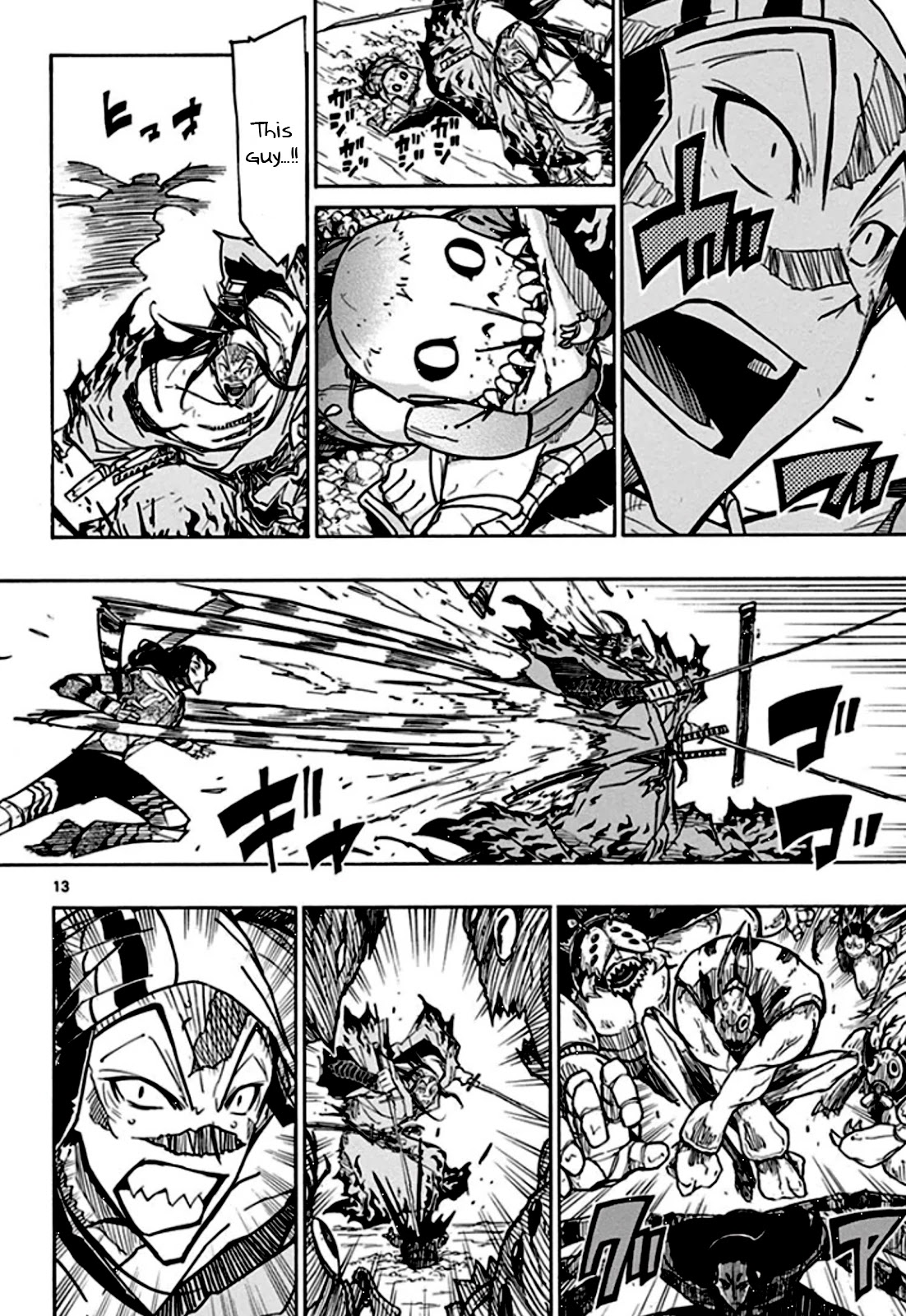 Joujuu Senjin!! Mushibugyo Chapter 133 page 15 - Chapter 133: Kaitsuburi's Move