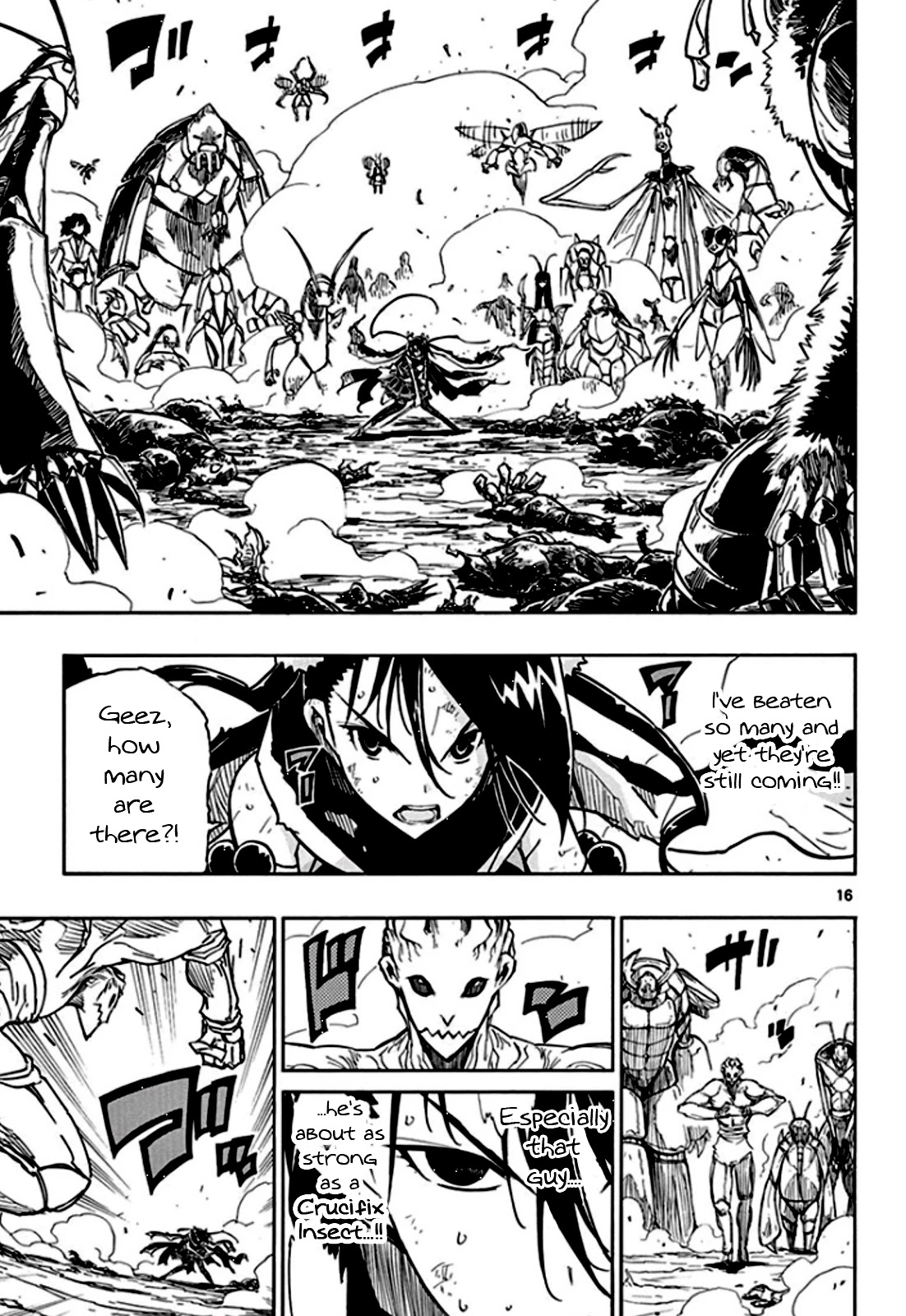 Joujuu Senjin!! Mushibugyo Chapter 133 page 18 - Chapter 133: Kaitsuburi's Move