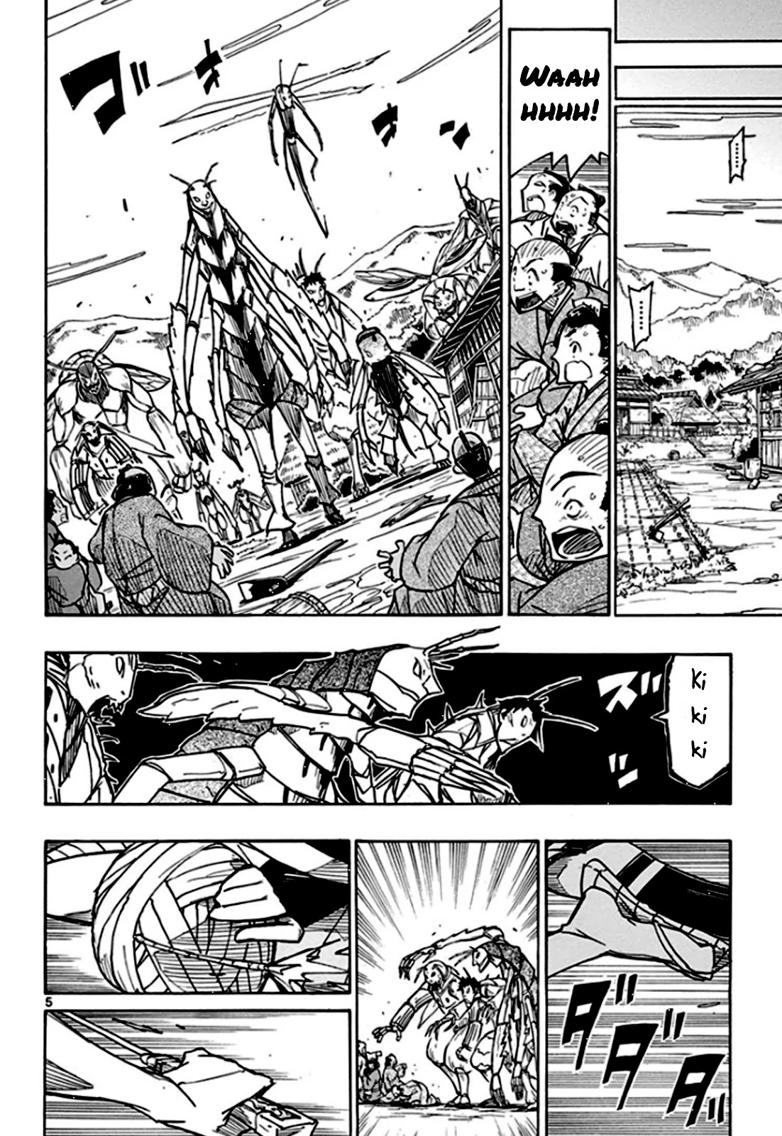 Joujuu Senjin!! Mushibugyo Chapter 133 page 7 - Chapter 133: Kaitsuburi's Move