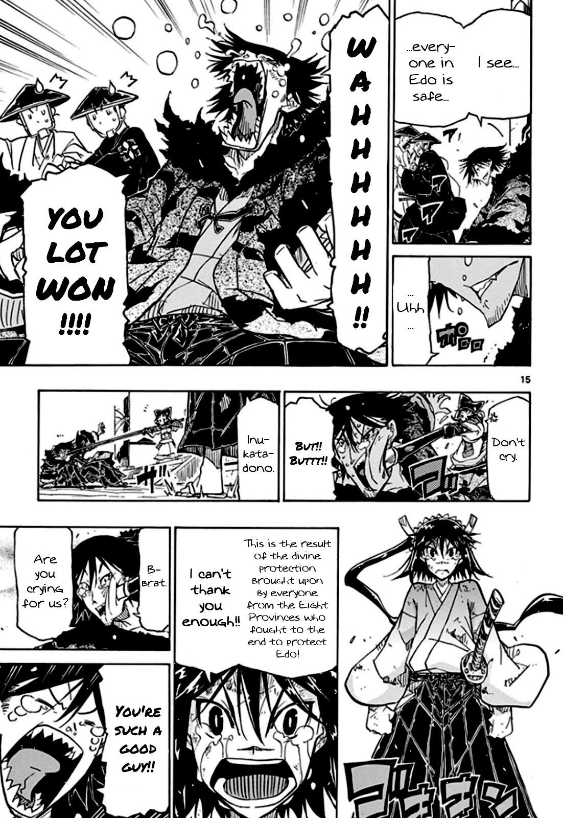 Joujuu Senjin!! Mushibugyo Chapter 136 page 16 - Chapter 136: Report