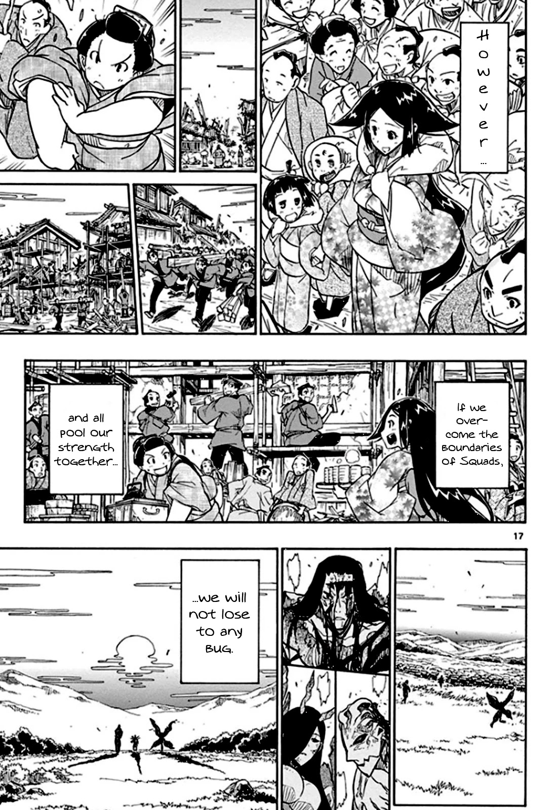 Joujuu Senjin!! Mushibugyo Chapter 136 page 18 - Chapter 136: Report