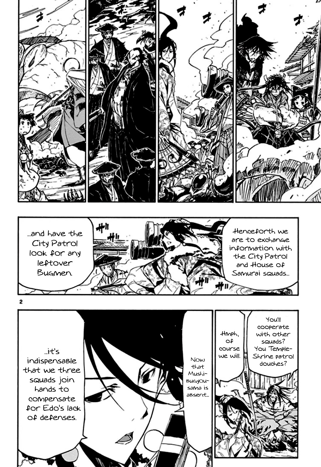 Joujuu Senjin!! Mushibugyo Chapter 136 page 3 - Chapter 136: Report
