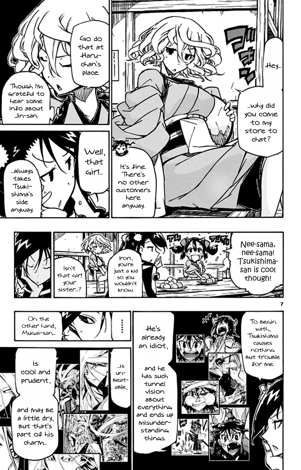 Joujuu Senjin!! Mushibugyo Chapter 137 page 10 - Chapter 137: Hibachi and Mugai (First Part)