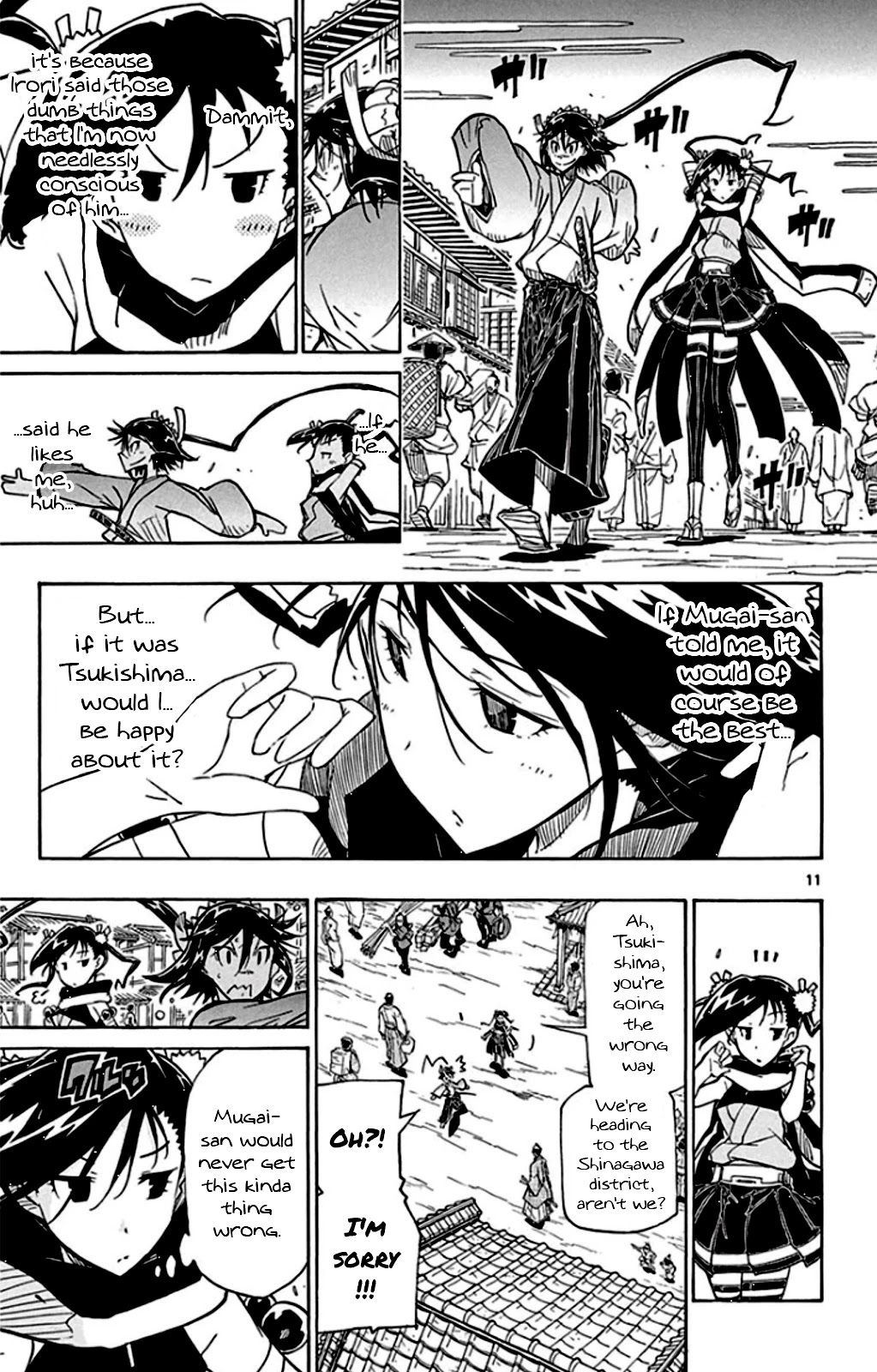 Joujuu Senjin!! Mushibugyo Chapter 137 page 14 - Chapter 137: Hibachi and Mugai (First Part)