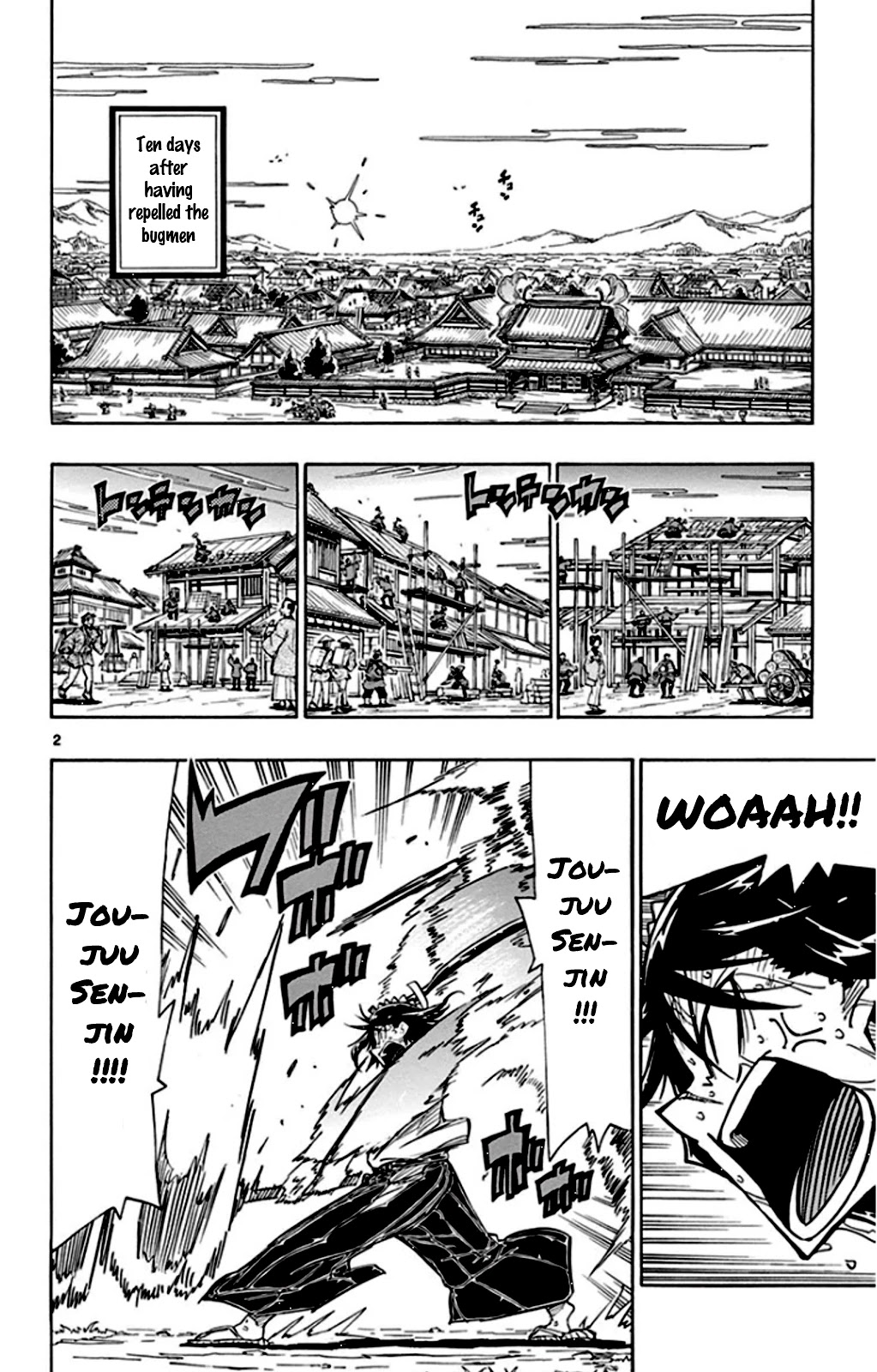Joujuu Senjin!! Mushibugyo Chapter 137 page 5 - Chapter 137: Hibachi and Mugai (First Part)