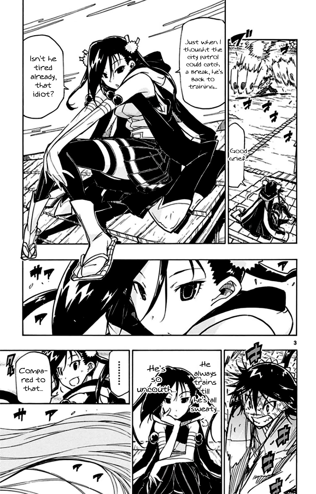 Joujuu Senjin!! Mushibugyo Chapter 137 page 6 - Chapter 137: Hibachi and Mugai (First Part)