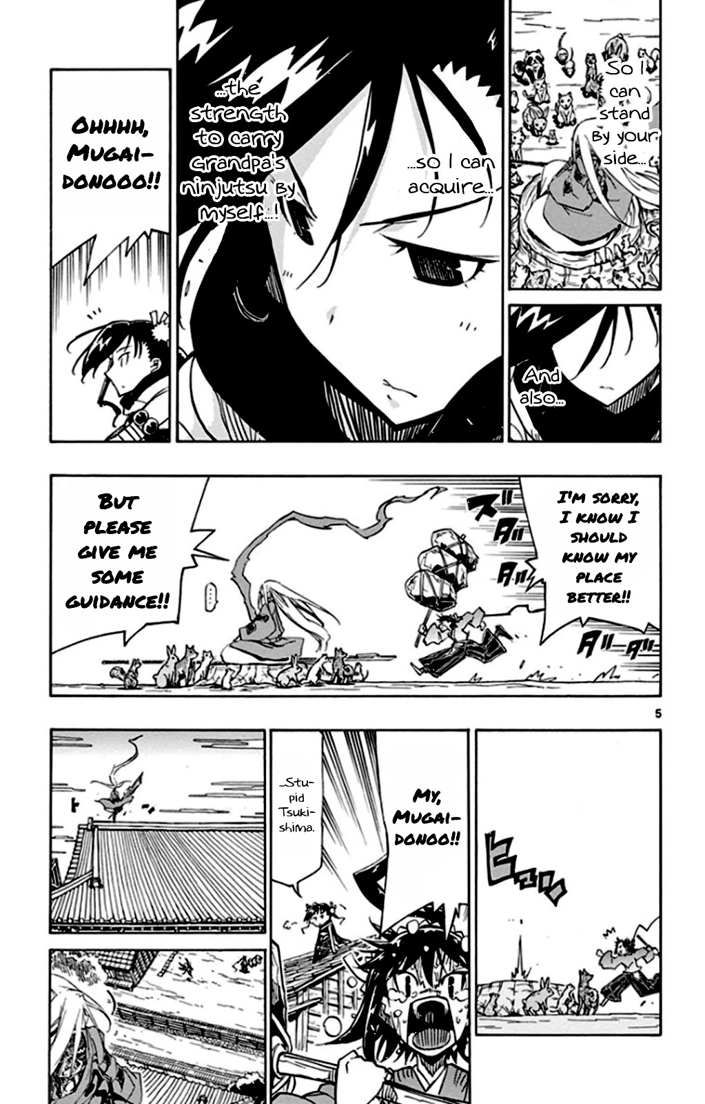Joujuu Senjin!! Mushibugyo Chapter 137 page 8 - Chapter 137: Hibachi and Mugai (First Part)