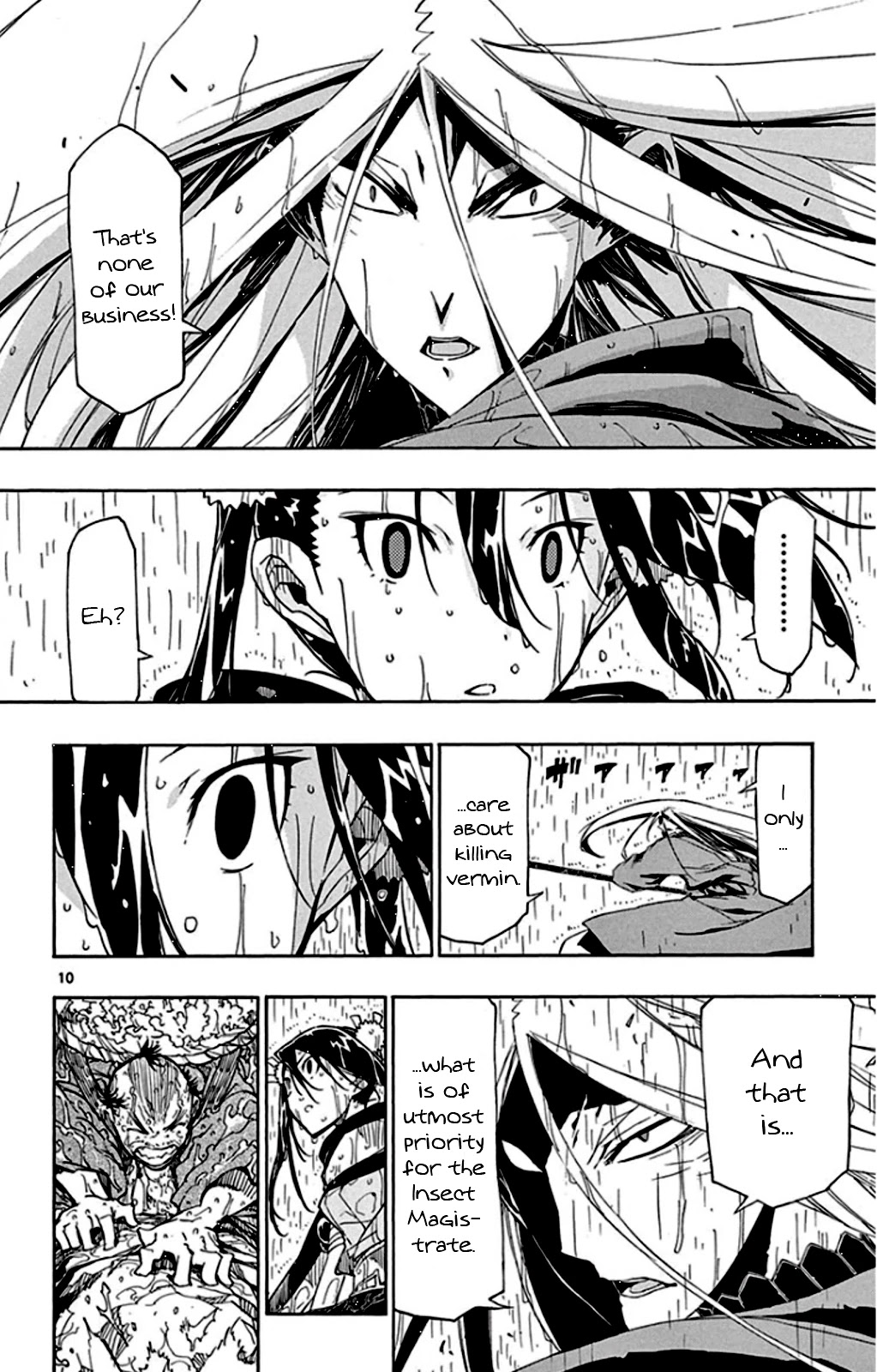 Joujuu Senjin!! Mushibugyo Chapter 138 page 10 - Chapter 138: Hibachi and Mugai (Final Part)