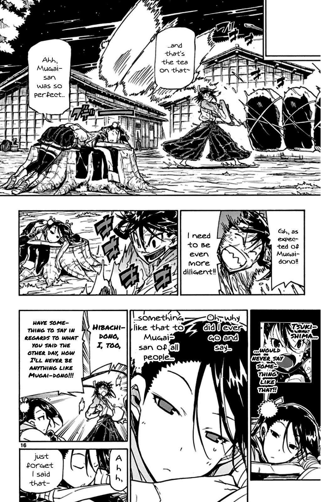Joujuu Senjin!! Mushibugyo Chapter 138 page 16 - Chapter 138: Hibachi and Mugai (Final Part)