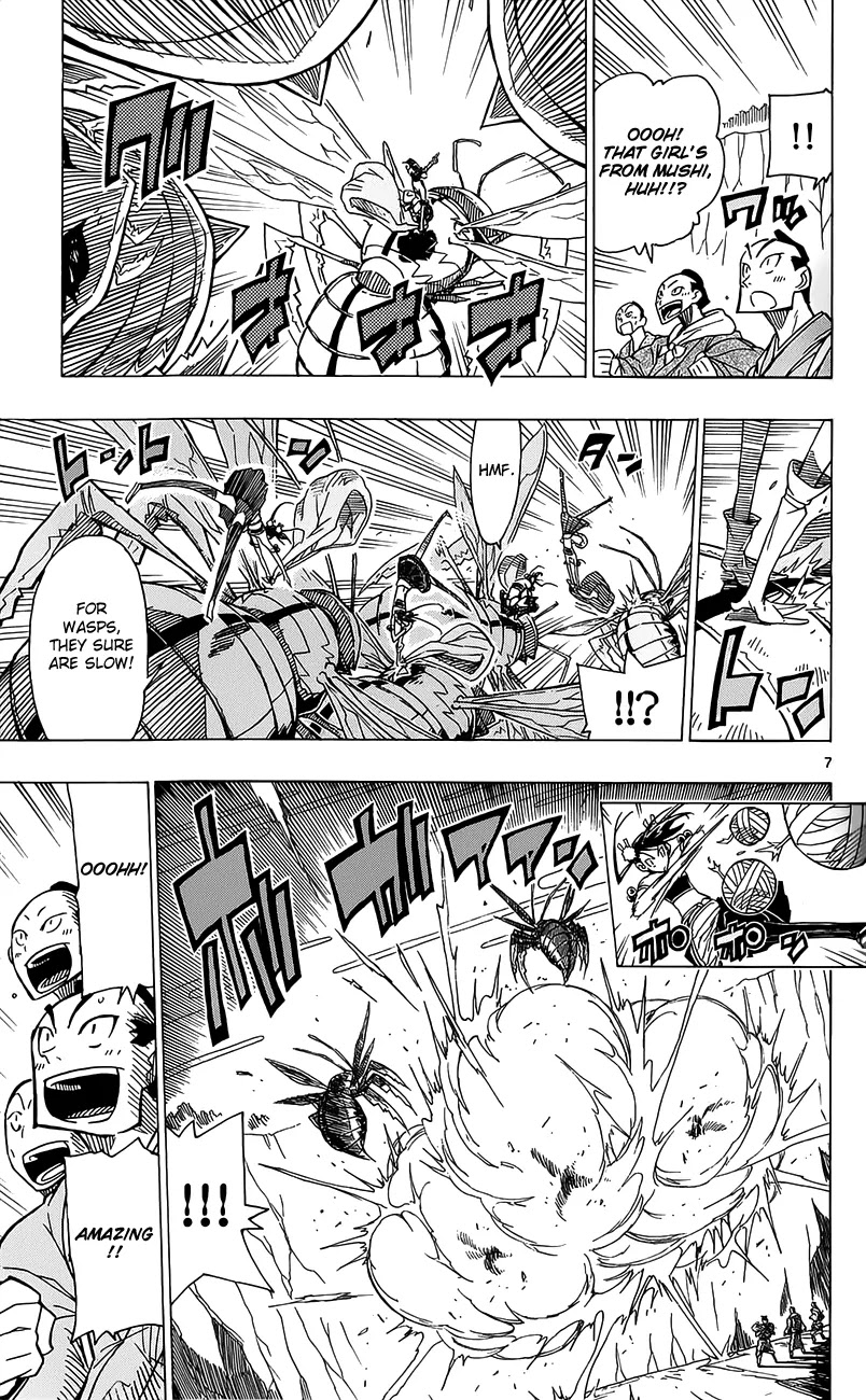 Joujuu Senjin!! Mushibugyo Chapter 14 page 8 - Chapter 14