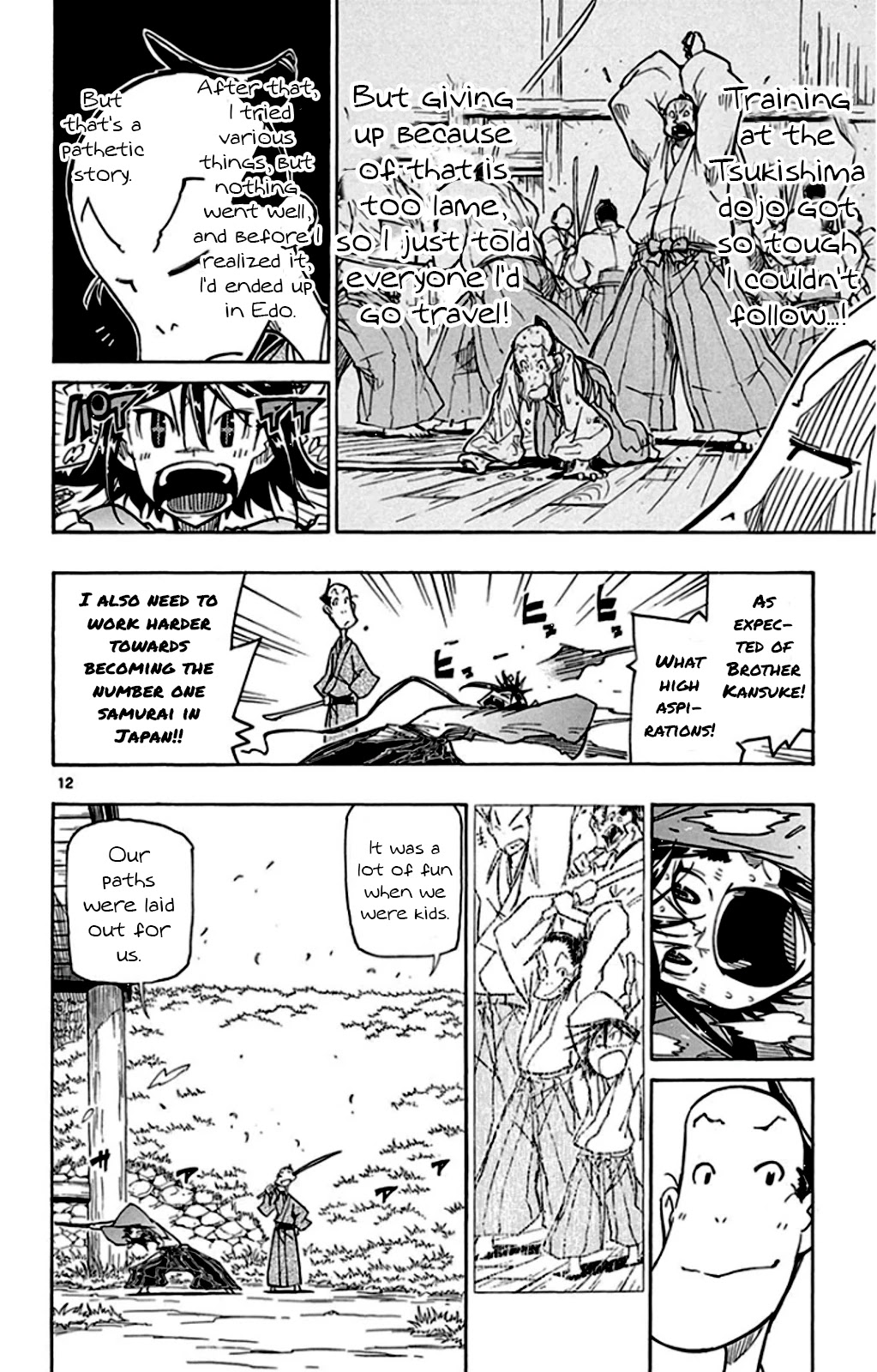 Joujuu Senjin!! Mushibugyo Chapter 141 page 12 - Chapter 141: Fugaku Boulder-Smashing Thrust