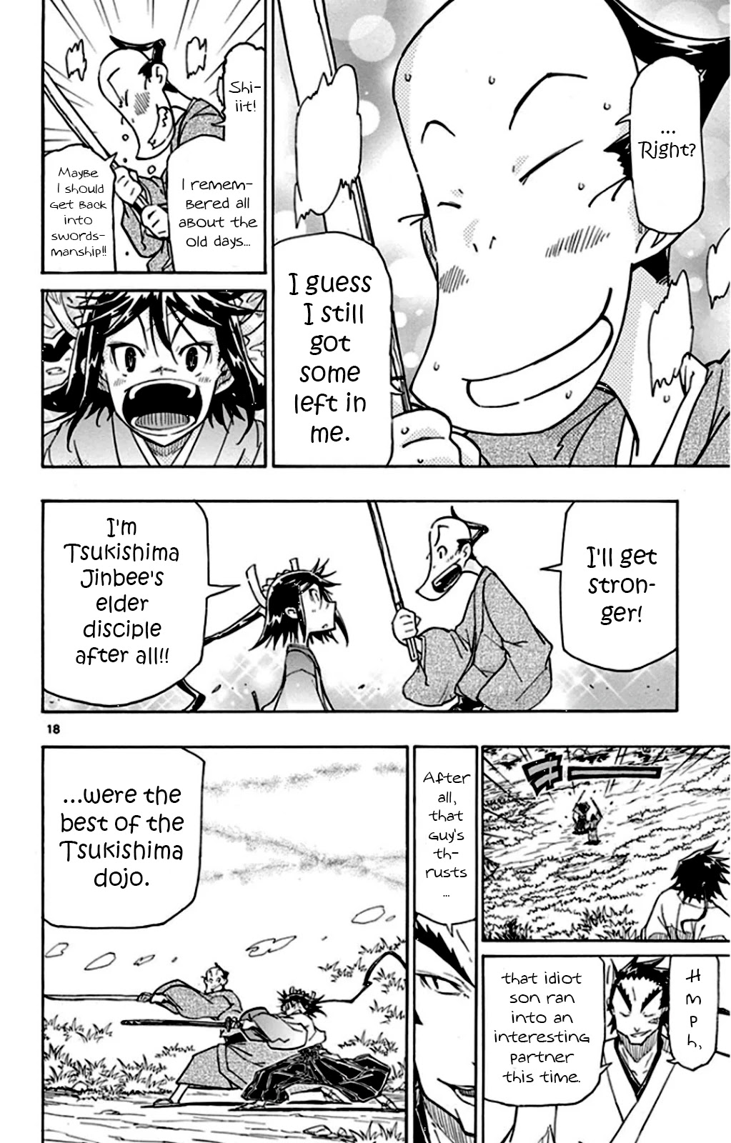 Joujuu Senjin!! Mushibugyo Chapter 141 page 18 - Chapter 141: Fugaku Boulder-Smashing Thrust