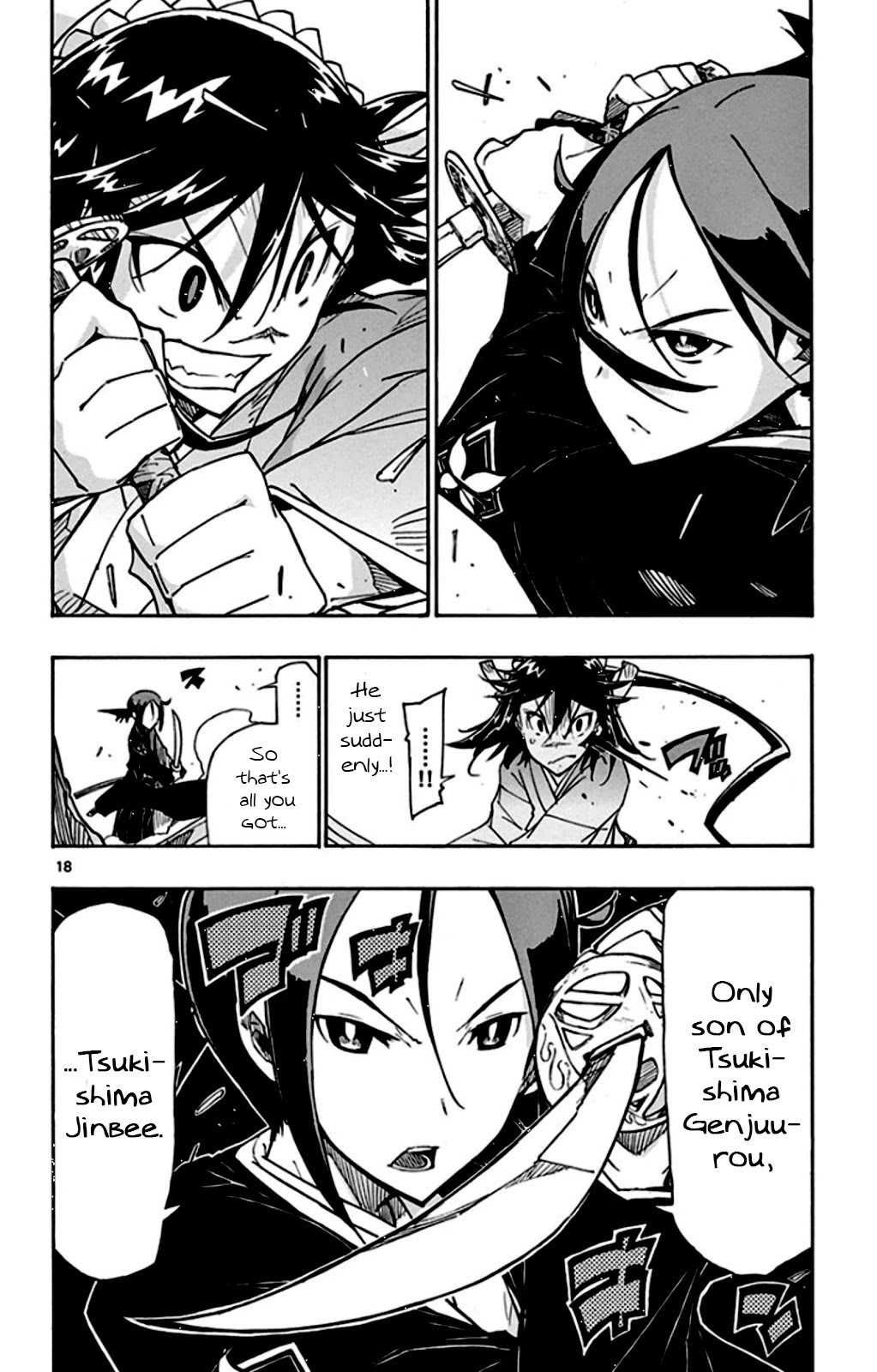Joujuu Senjin!! Mushibugyo Chapter 142 page 18 - Chapter 142: The Mysterious Structure
