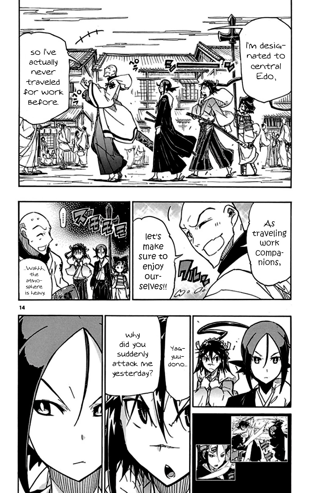 Joujuu Senjin!! Mushibugyo Chapter 143 page 14 - Chapter 143: Team