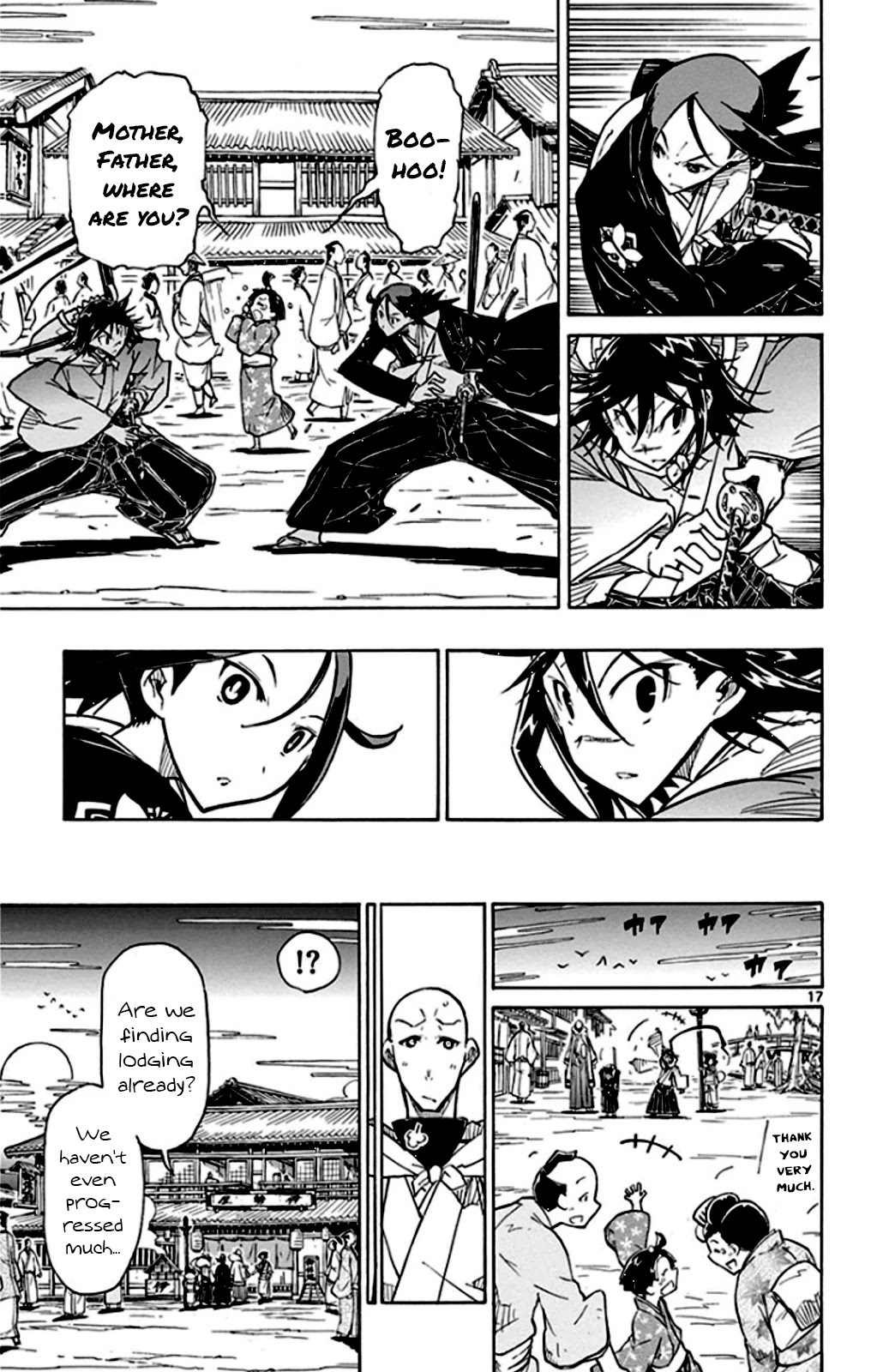 Joujuu Senjin!! Mushibugyo Chapter 143 page 17 - Chapter 143: Team