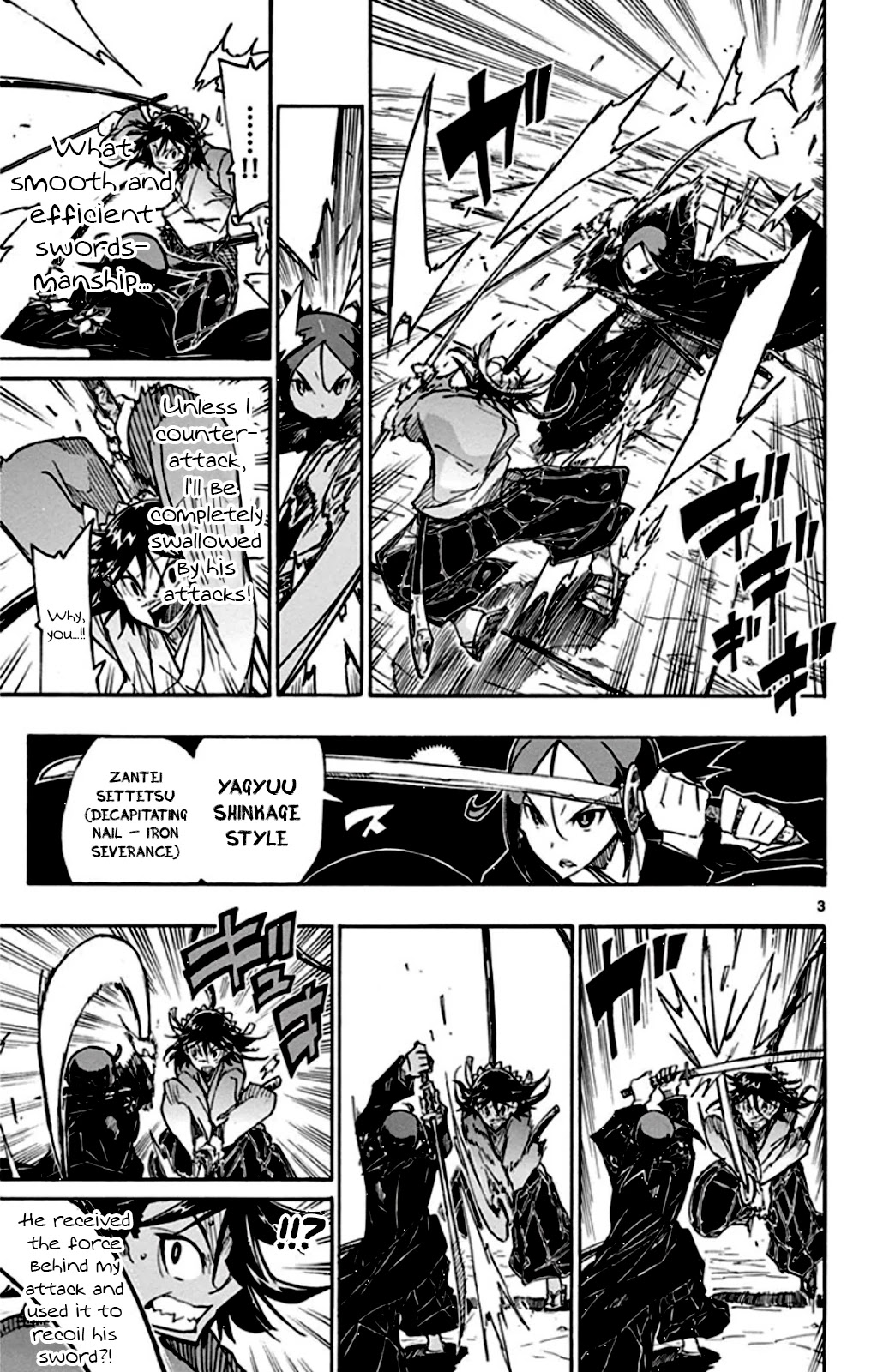 Joujuu Senjin!! Mushibugyo Chapter 143 page 3 - Chapter 143: Team