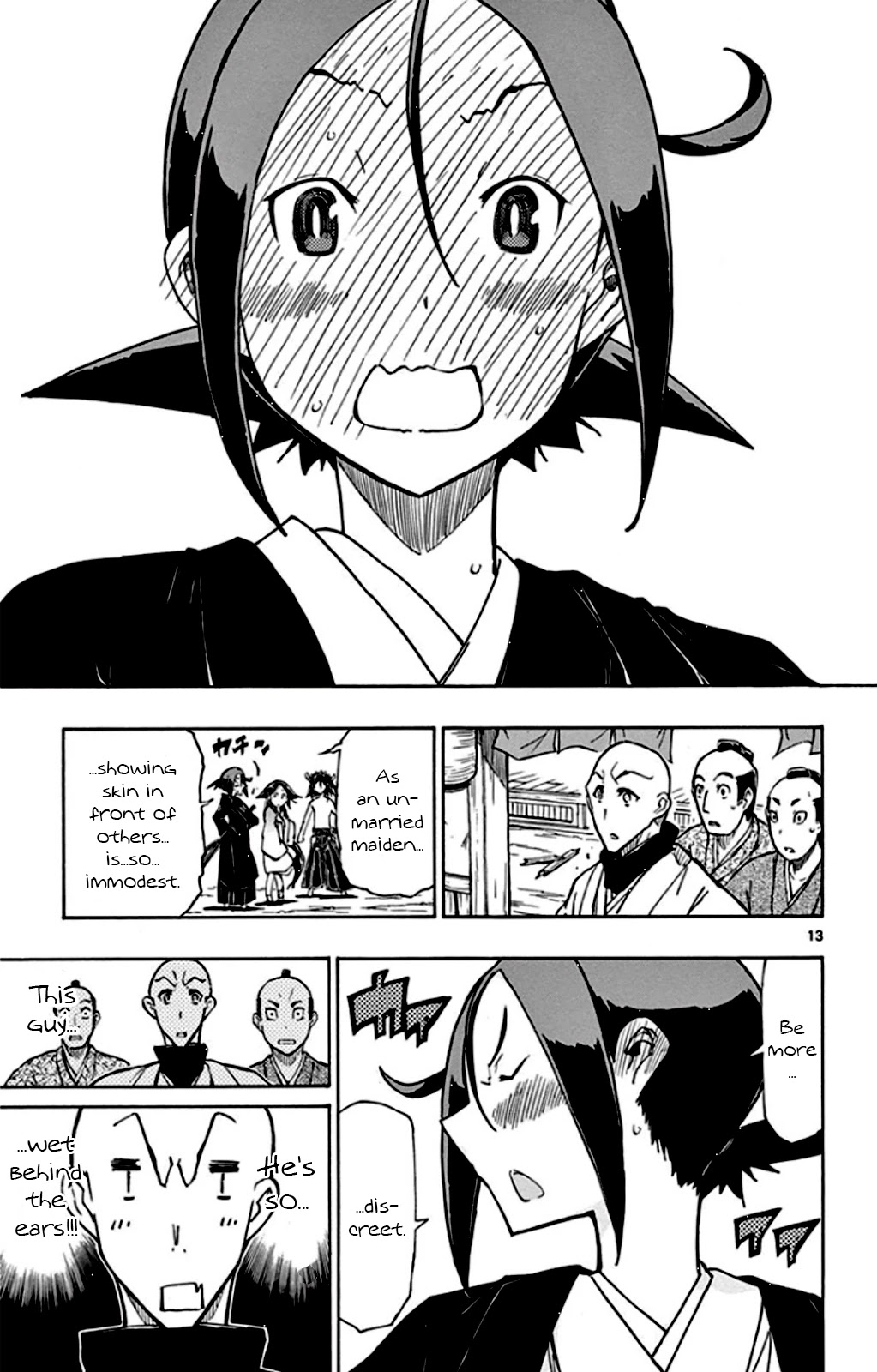 Joujuu Senjin!! Mushibugyo Chapter 144 page 13 - Chapter 144: A No-Holds-Barred Gathering