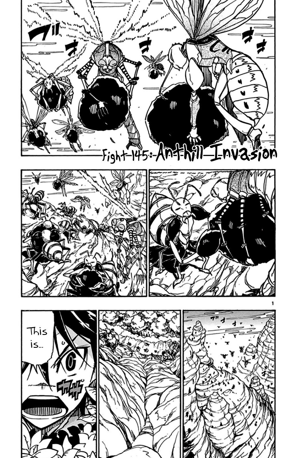 Joujuu Senjin!! Mushibugyo Chapter 145 page 1 - Chapter 145: Anthill Invasion