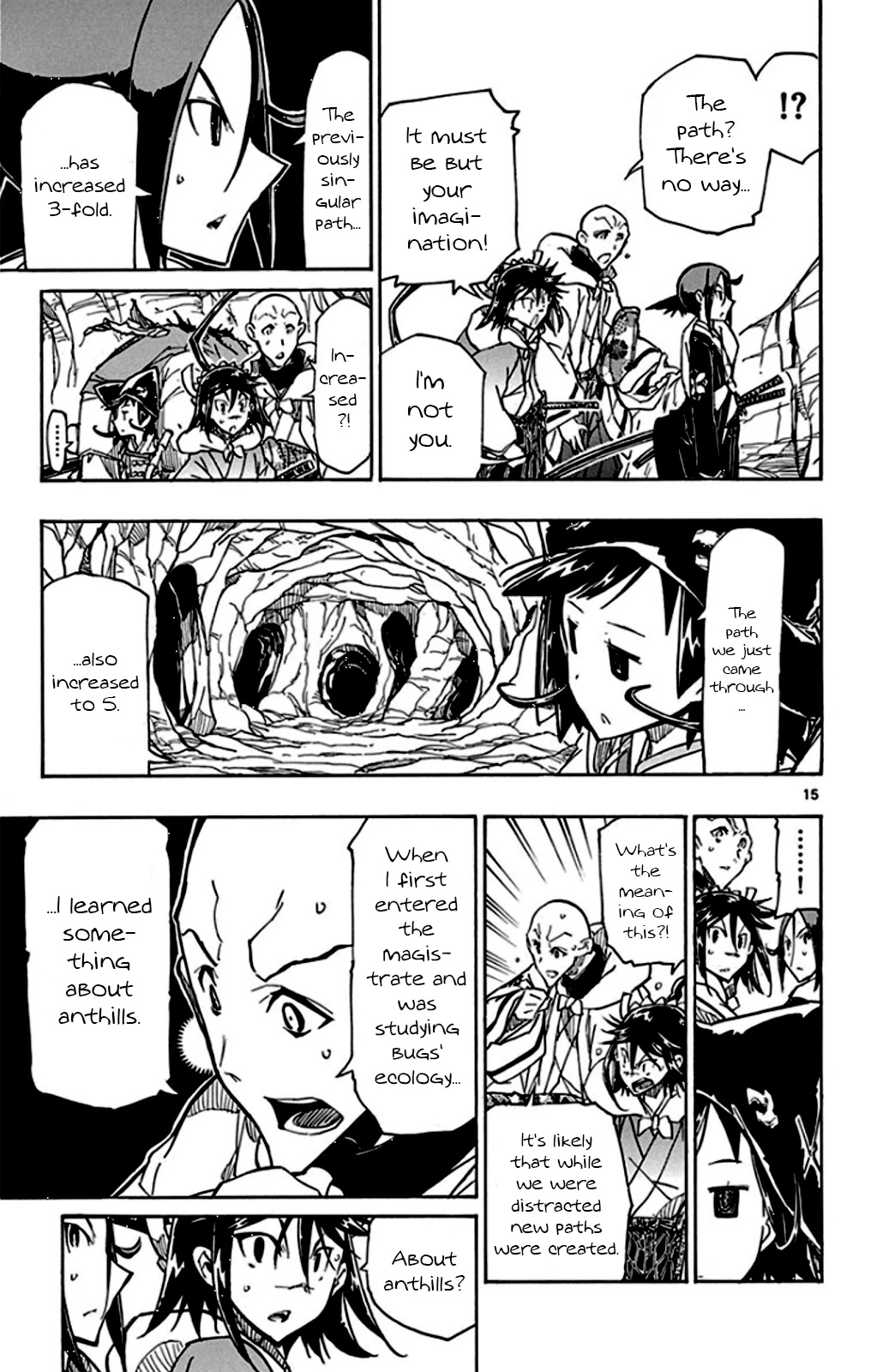 Joujuu Senjin!! Mushibugyo Chapter 145 page 14 - Chapter 145: Anthill Invasion