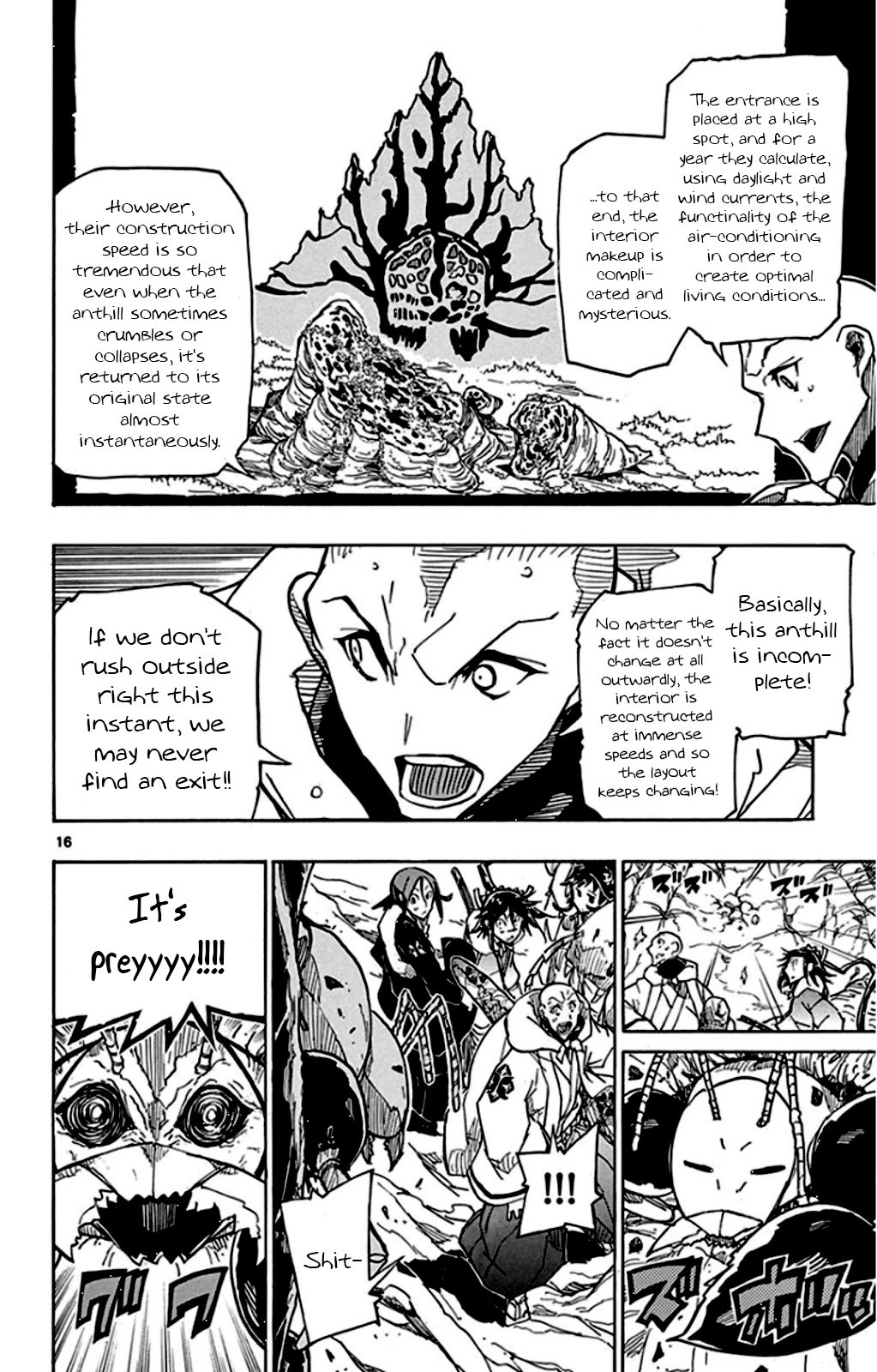 Joujuu Senjin!! Mushibugyo Chapter 145 page 15 - Chapter 145: Anthill Invasion