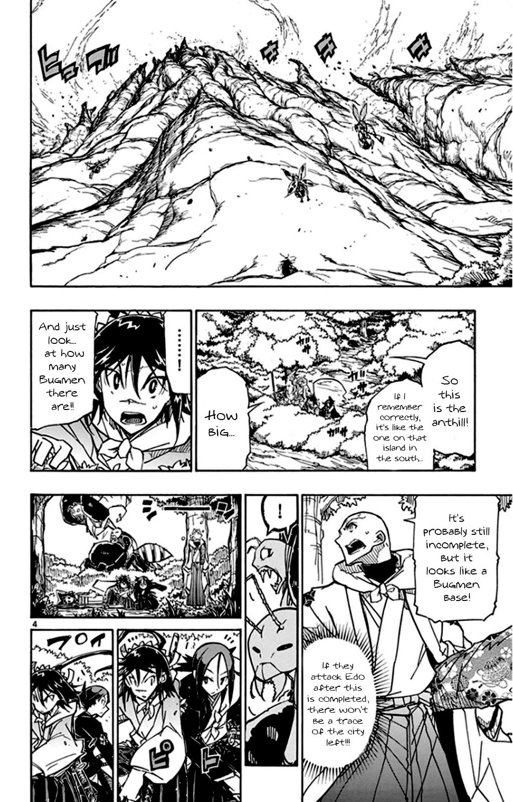 Joujuu Senjin!! Mushibugyo Chapter 145 page 3 - Chapter 145: Anthill Invasion