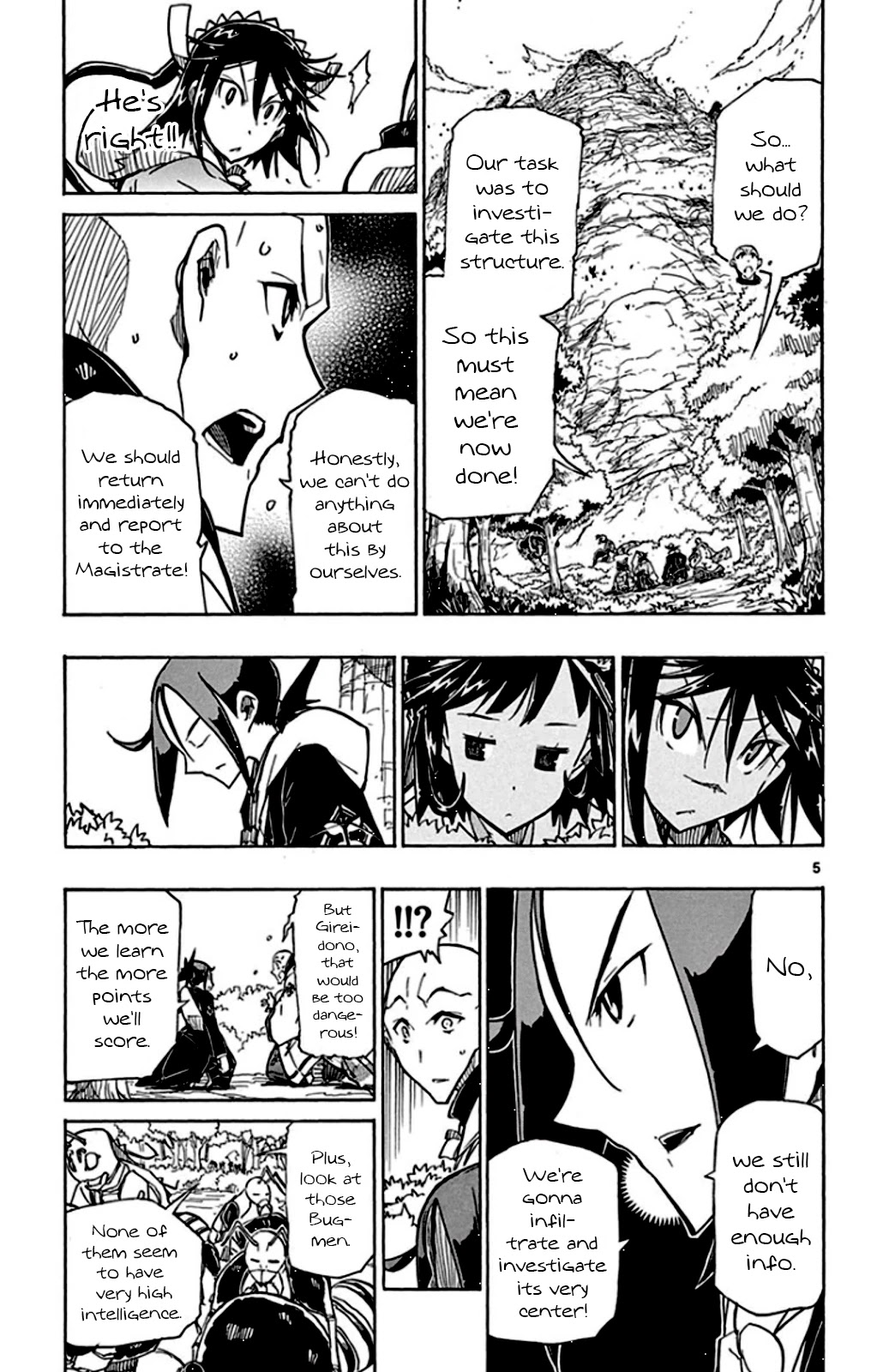 Joujuu Senjin!! Mushibugyo Chapter 145 page 4 - Chapter 145: Anthill Invasion