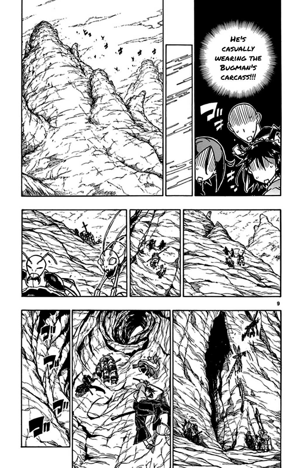 Joujuu Senjin!! Mushibugyo Chapter 145 page 8 - Chapter 145: Anthill Invasion