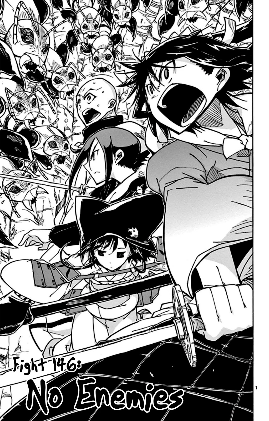 Joujuu Senjin!! Mushibugyo Chapter 146 page 1 - Chapter 146: No Enemies