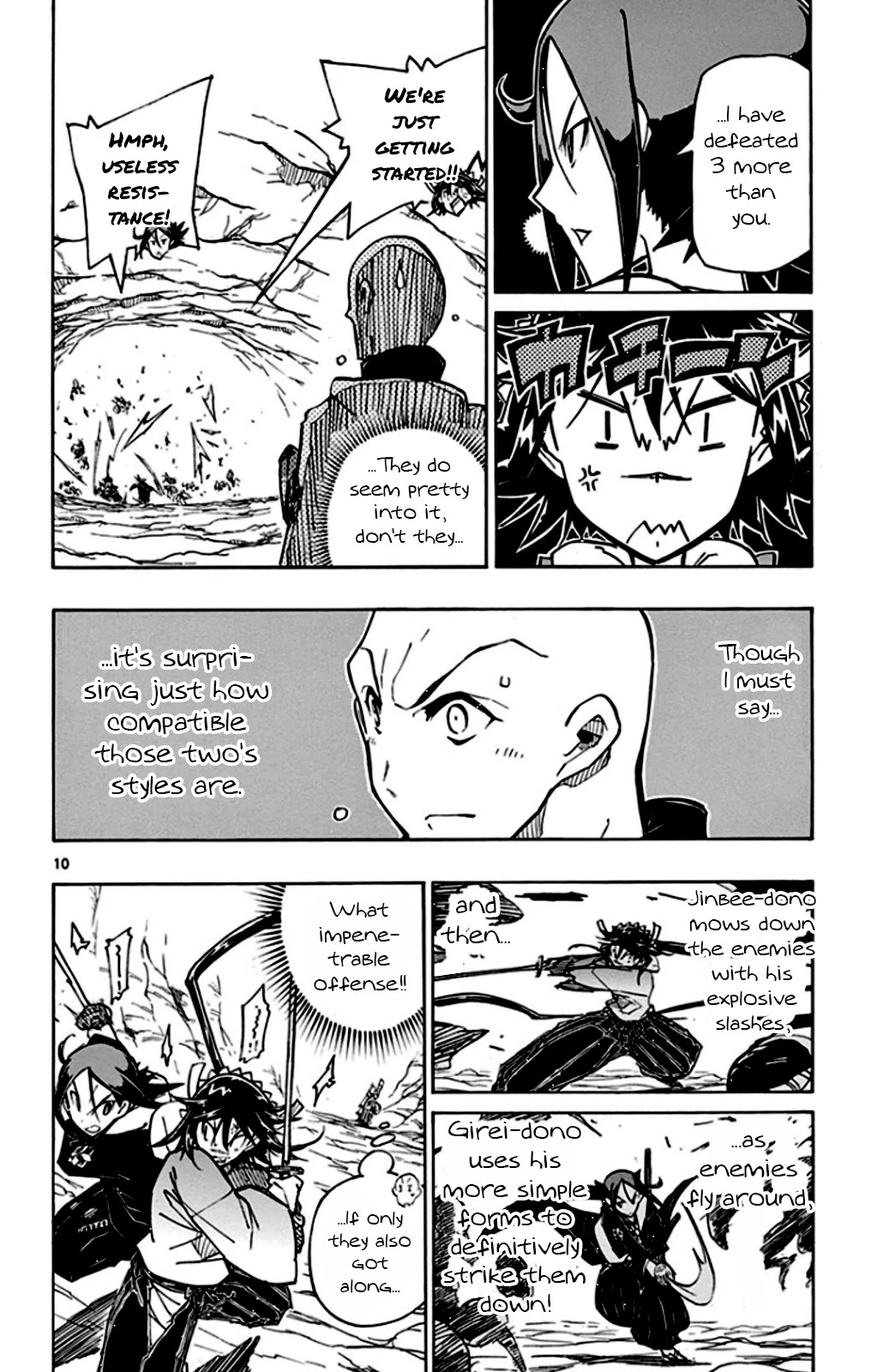 Joujuu Senjin!! Mushibugyo Chapter 146 page 10 - Chapter 146: No Enemies