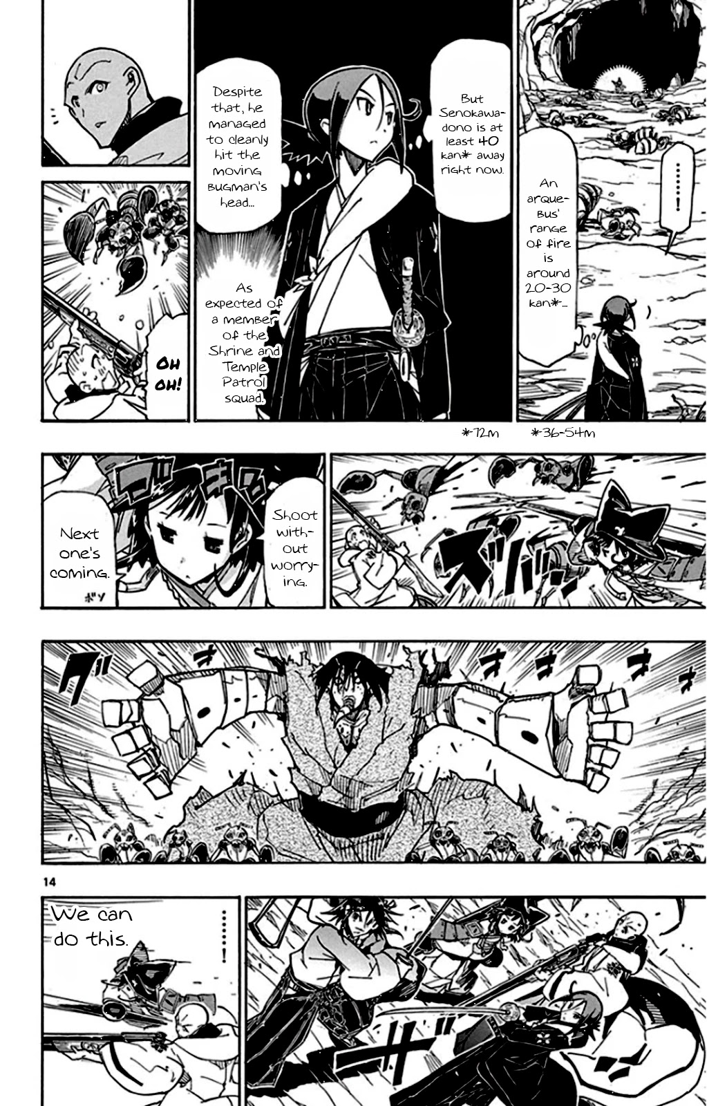 Joujuu Senjin!! Mushibugyo Chapter 146 page 14 - Chapter 146: No Enemies