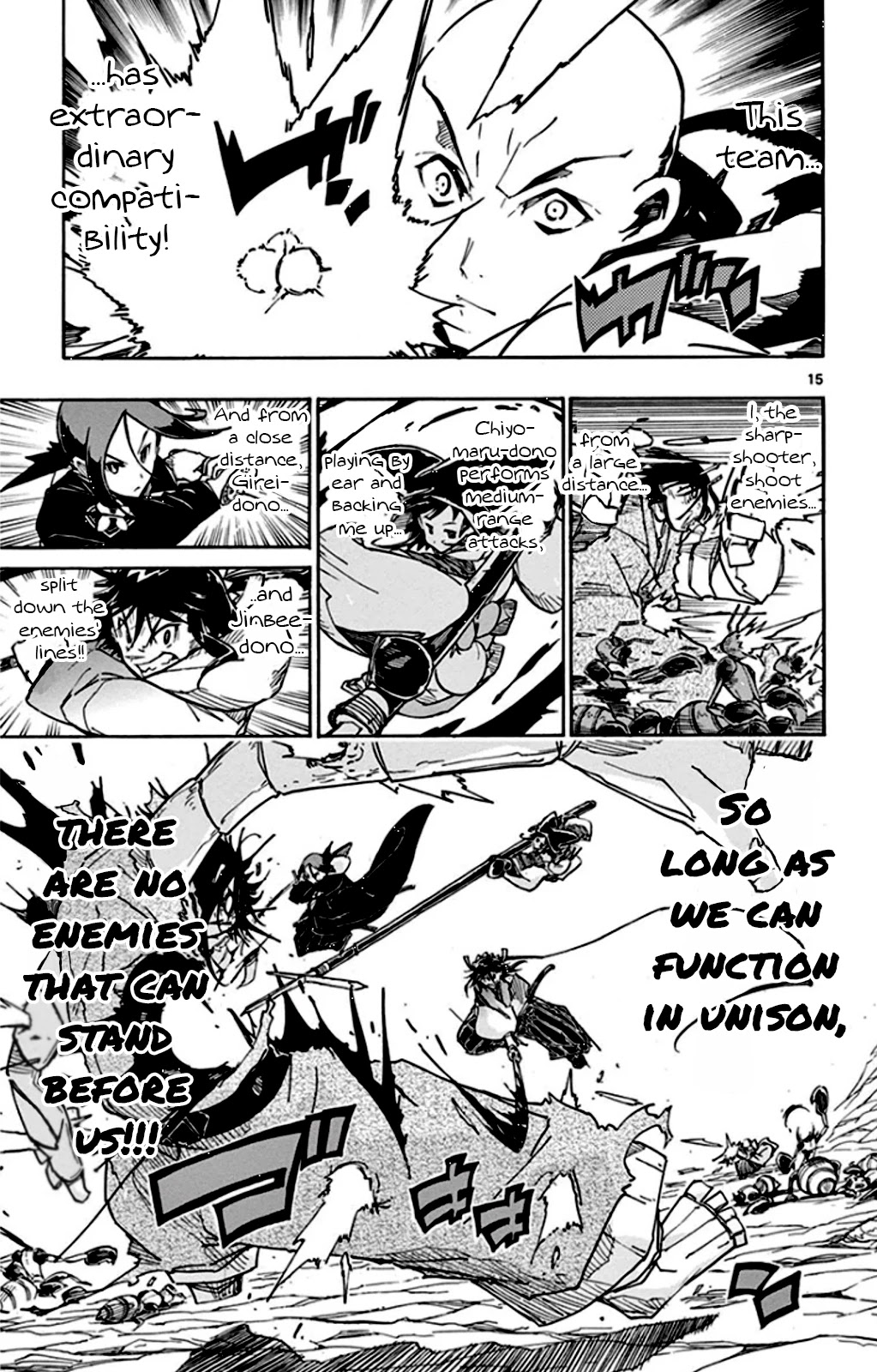 Joujuu Senjin!! Mushibugyo Chapter 146 page 15 - Chapter 146: No Enemies