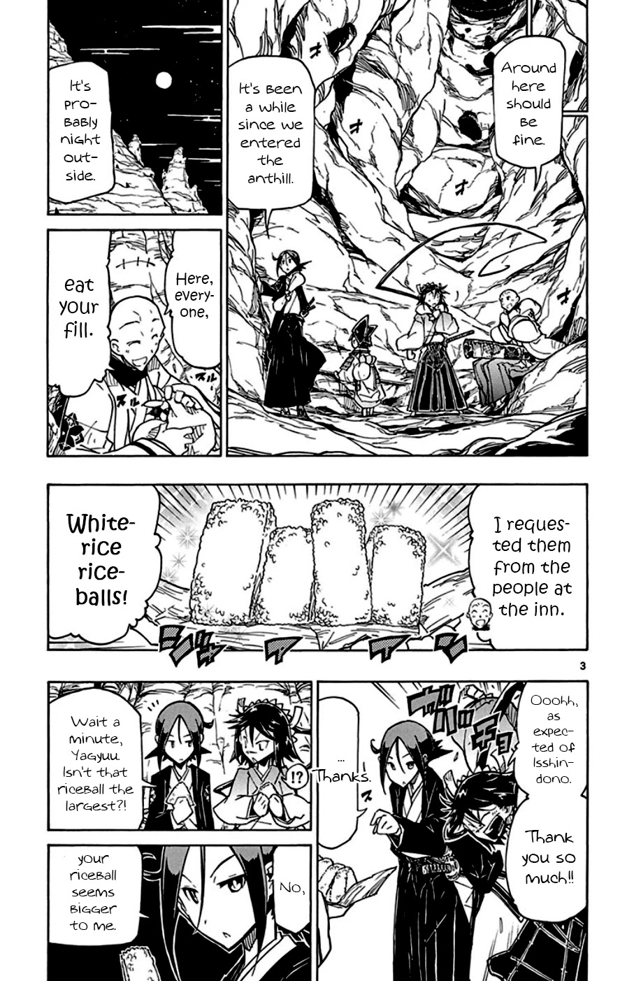 Joujuu Senjin!! Mushibugyo Chapter 147 page 5 - Chapter 147: Anthill