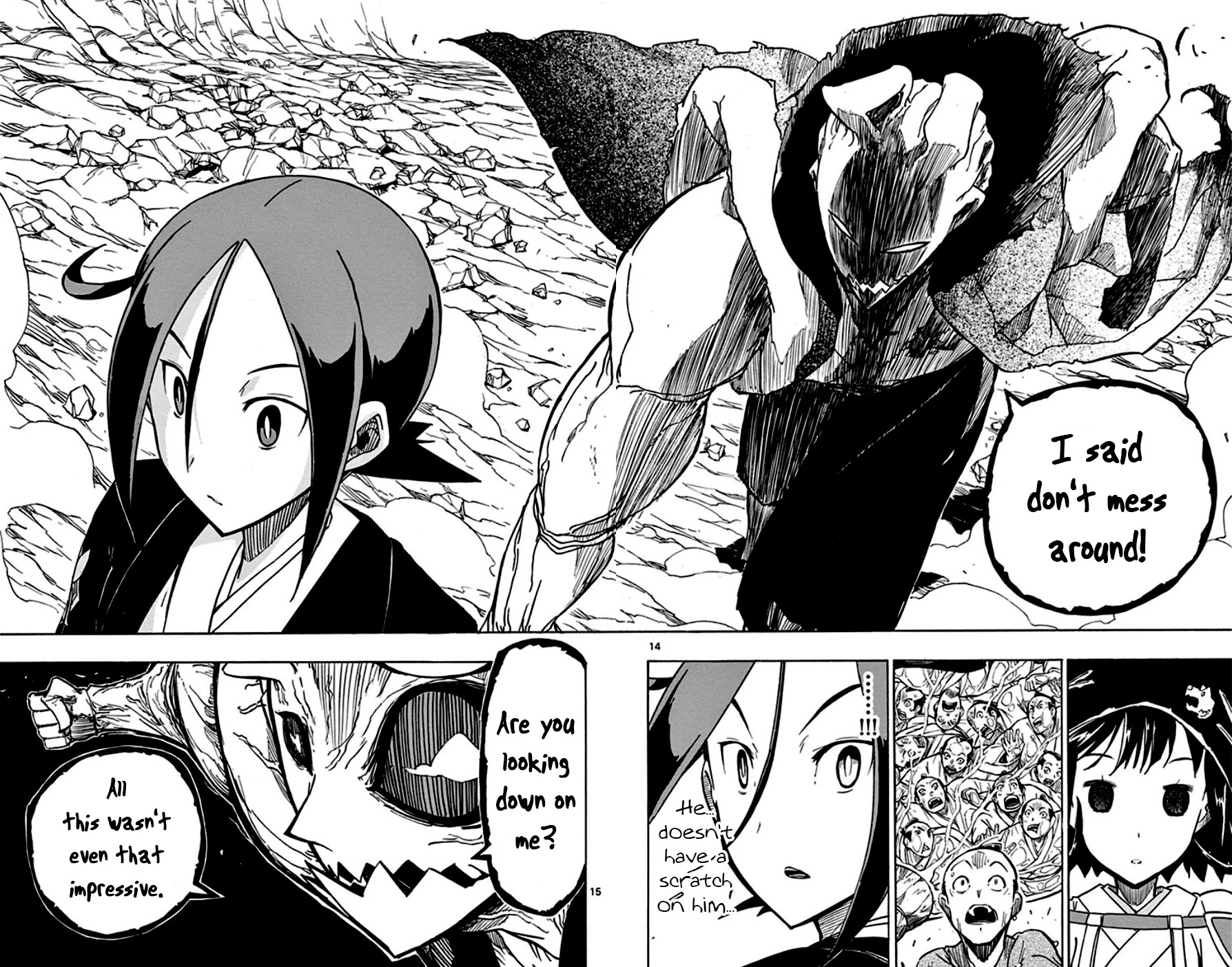Joujuu Senjin!! Mushibugyo Chapter 148 page 14 - Chapter 148: Yagyuu Shinkage Style (First Part)