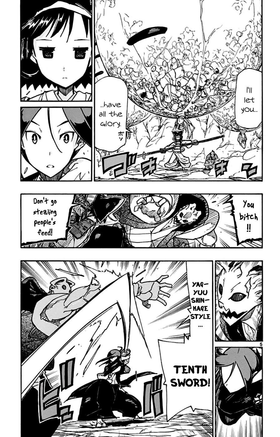 Joujuu Senjin!! Mushibugyo Chapter 148 page 5 - Chapter 148: Yagyuu Shinkage Style (First Part)