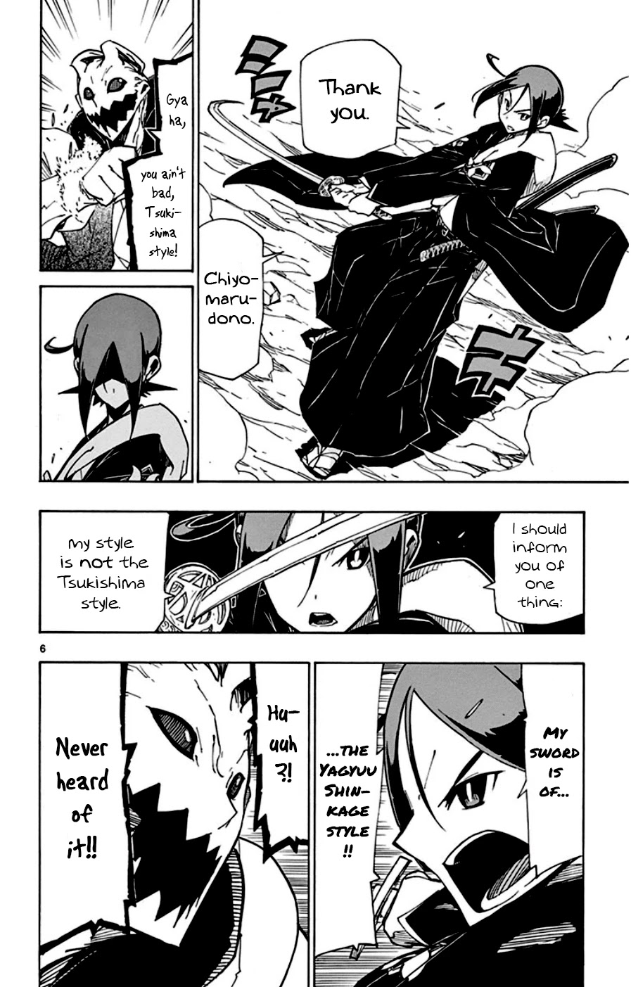 Joujuu Senjin!! Mushibugyo Chapter 148 page 6 - Chapter 148: Yagyuu Shinkage Style (First Part)