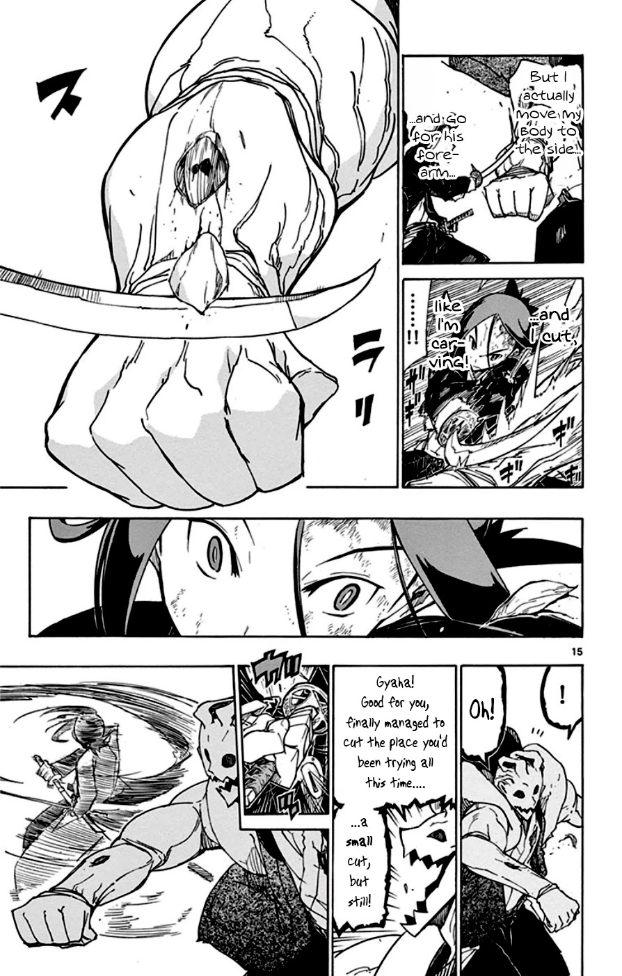 Joujuu Senjin!! Mushibugyo Chapter 149 page 15 - Chapter 149: Yagyuu Shinkage Style (Final Part)